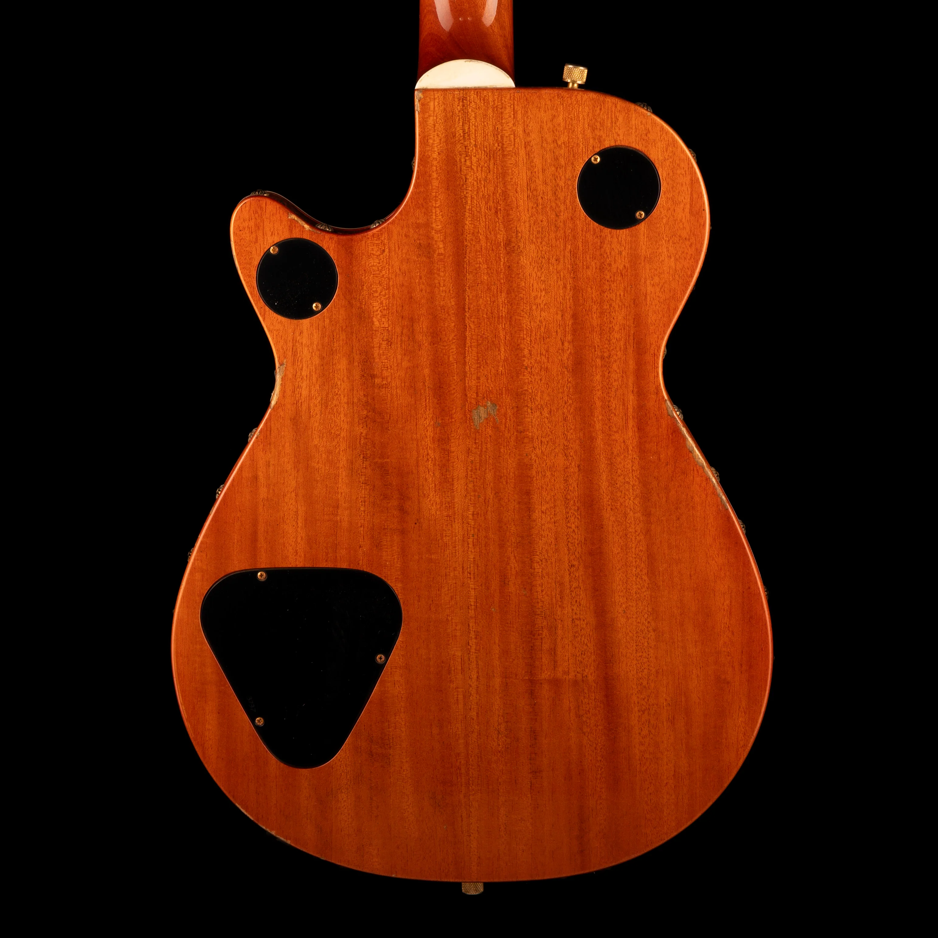 Gretsch Custom Shop Masterbuilt G6130CS 1954 Roundup Relic Knotty Pine Walnut Stain - Image 14