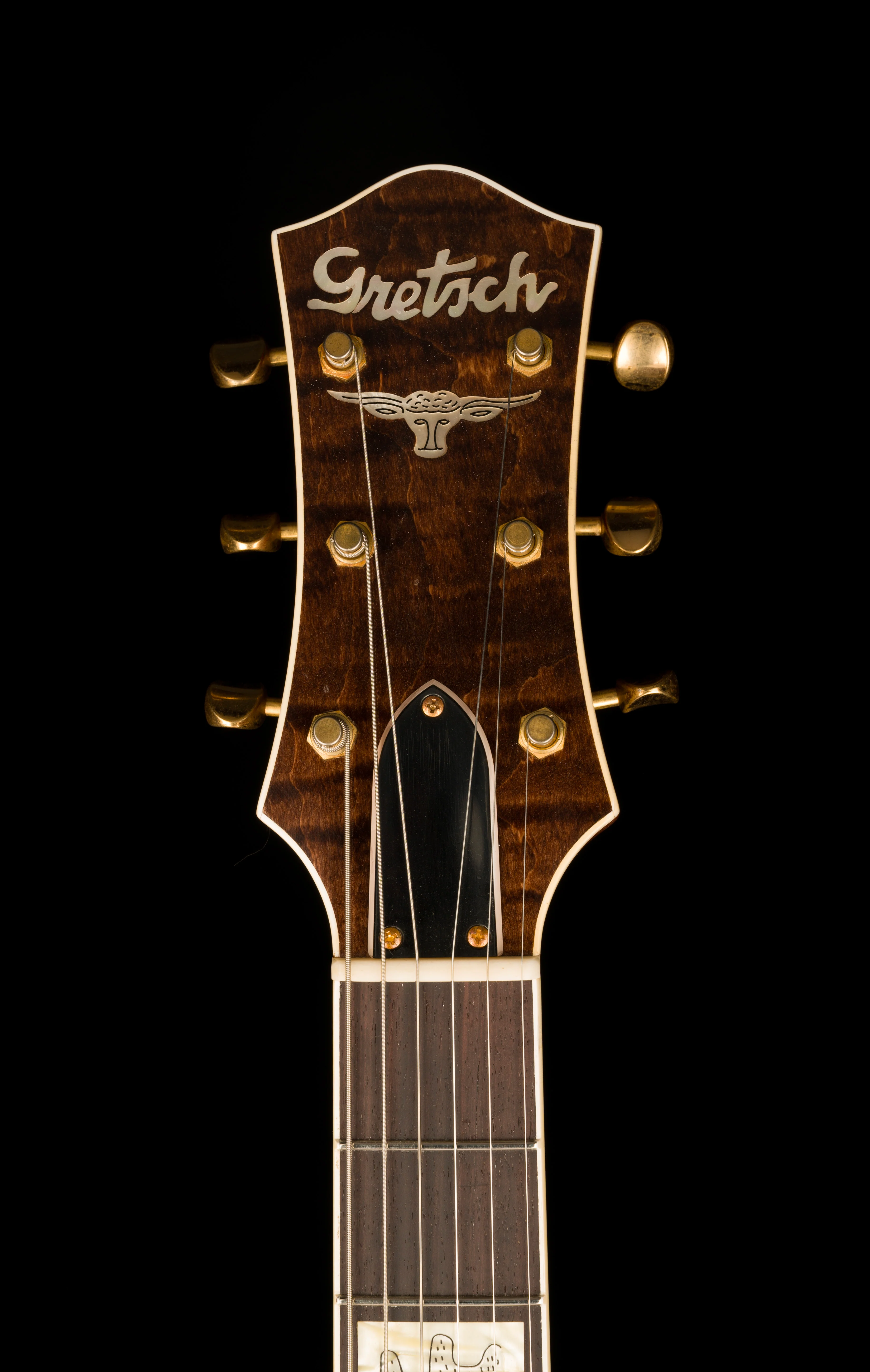 Gretsch Custom Shop Masterbuilt G6130CS 1954 Roundup Relic Knotty Pine Walnut Stain - Image 18