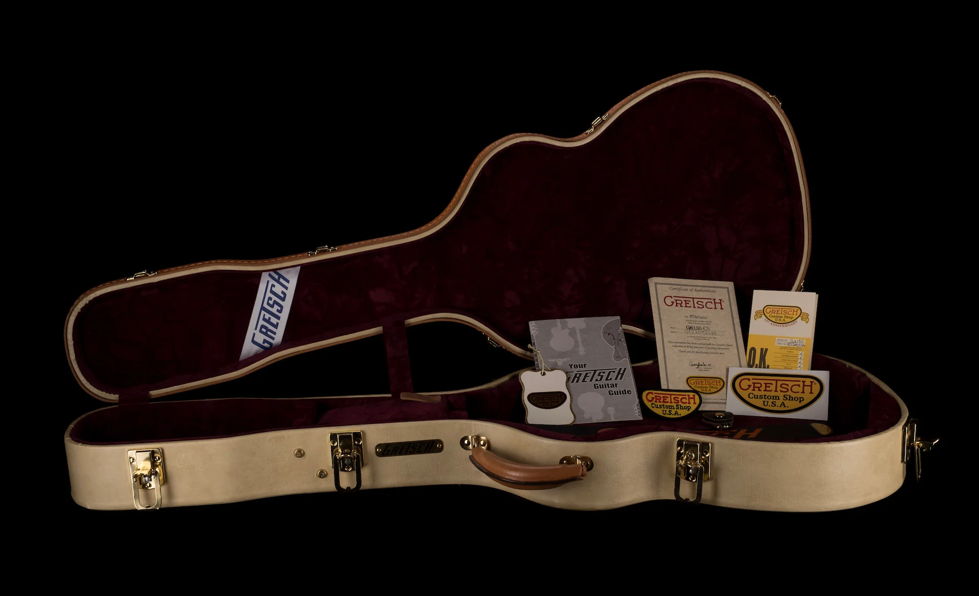 Gretsch Custom Shop Masterbuilt G6130CS Rodeo Roundup Jr. Relic Natural With Case - Image 23