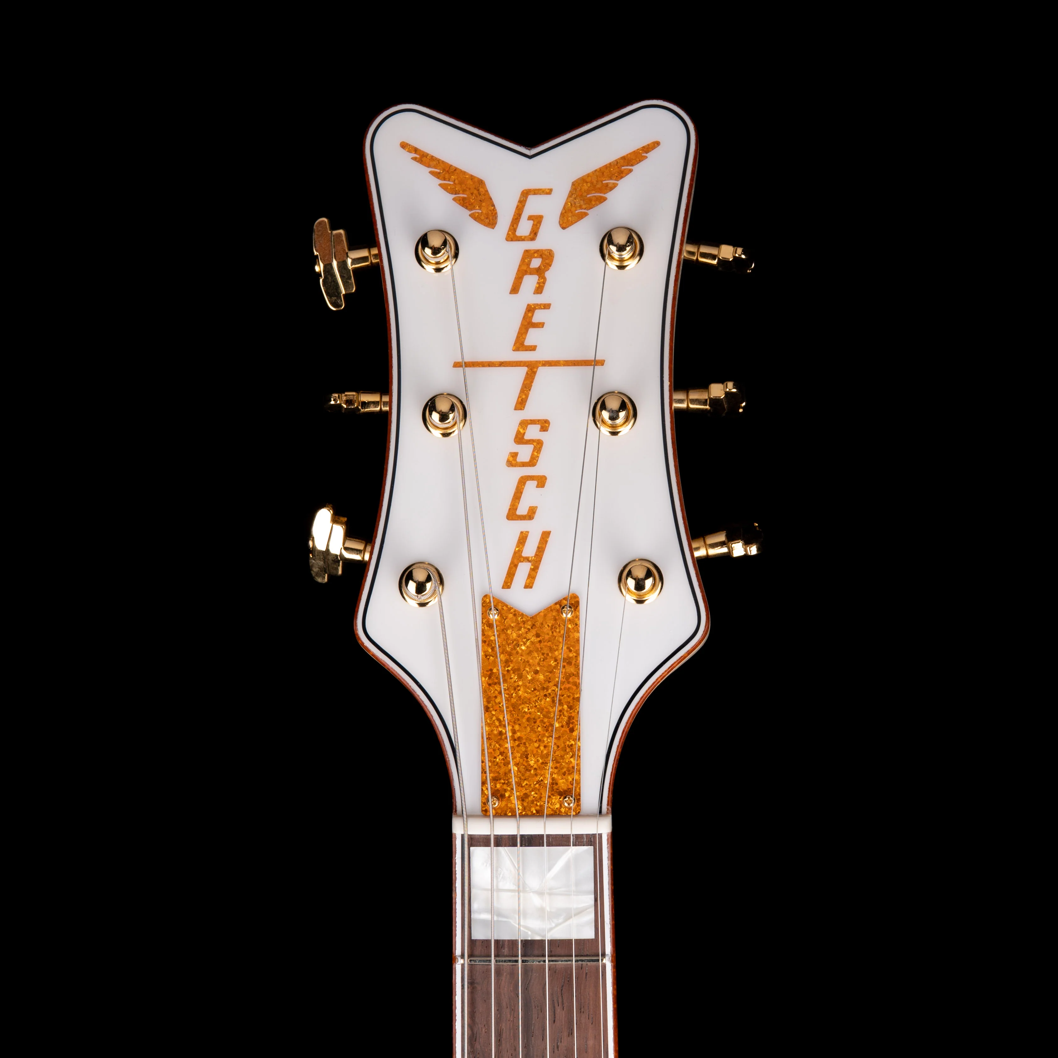 Gretsch Custom Shop Masterbuilt G6134-55 1955 White Penguin NOS Brazilian Rosewood Aged White - Image 13
