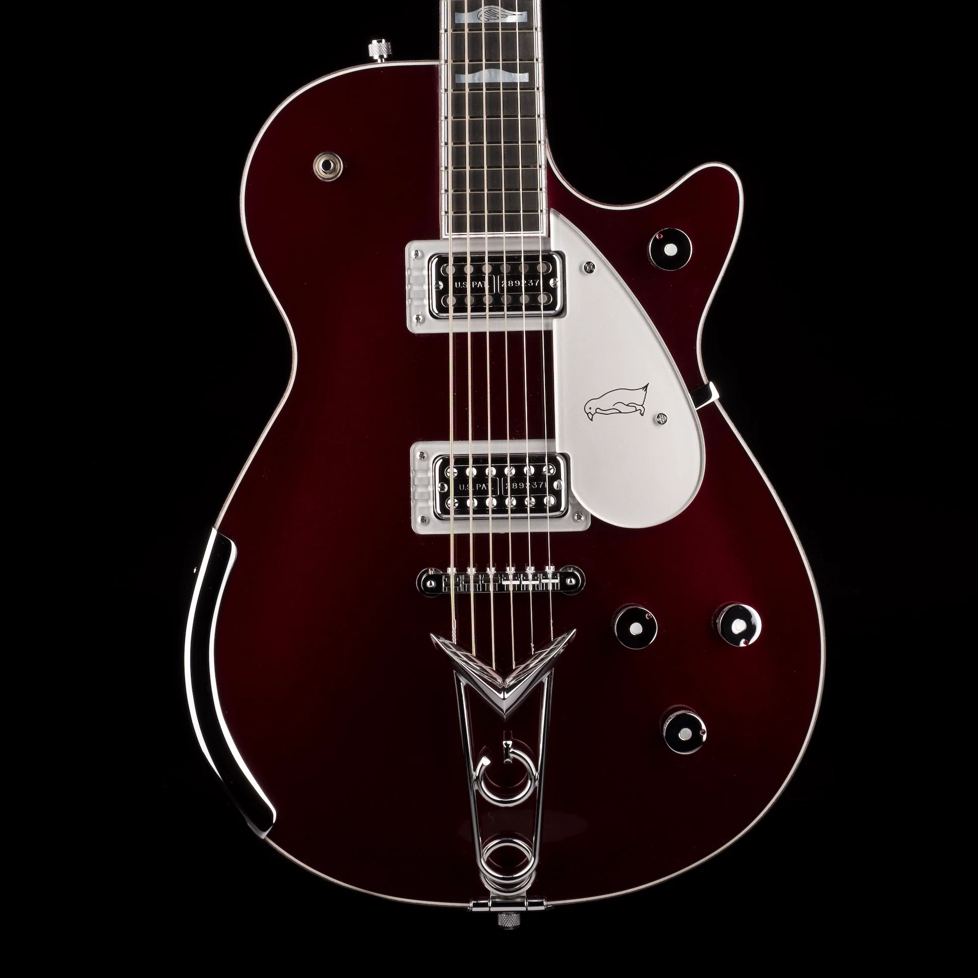 Gretsch Custom Shop Masterbuilt G6134-CST Baritone Penguin NOS Oxblood With Case
