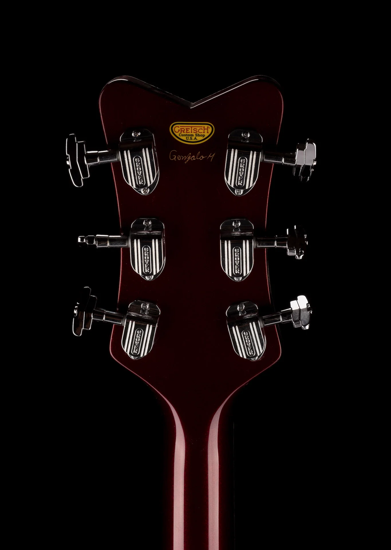Gretsch Custom Shop Masterbuilt G6134-CST Baritone Penguin NOS Oxblood With Case - Image 18