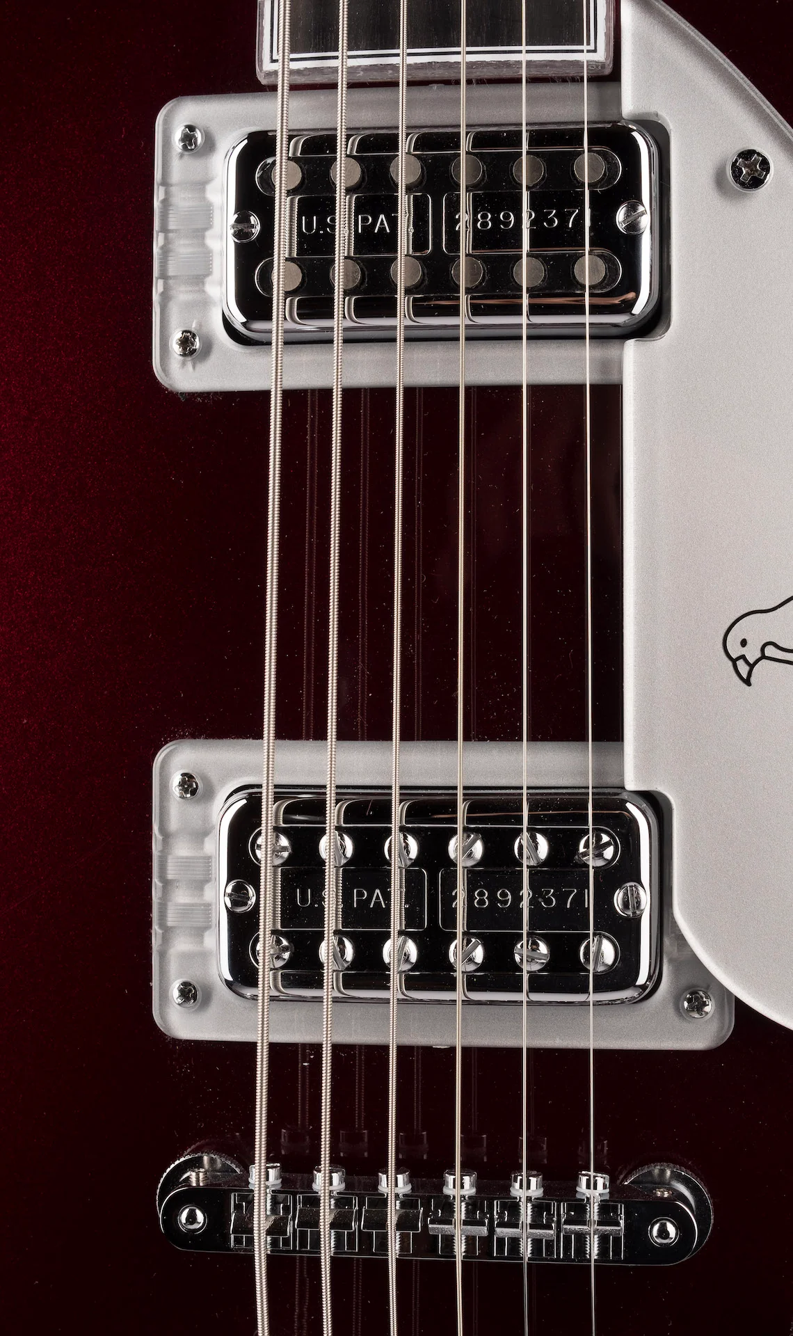 Gretsch Custom Shop Masterbuilt G6134-CST Baritone Penguin NOS Oxblood With Case - Image 7