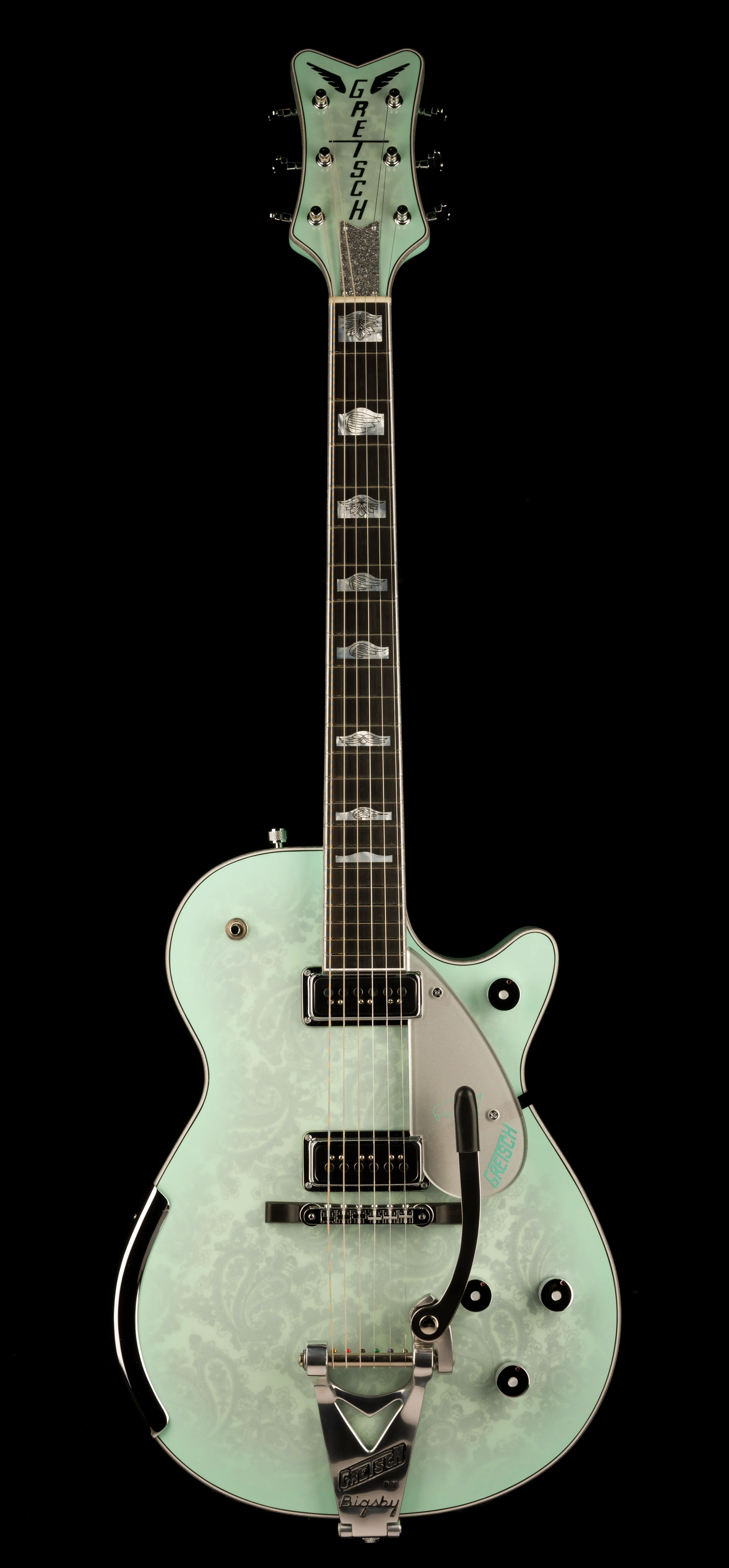 Gretsch Custom Shop Masterbuilt G6134CS 1955 Surf Paisley Penguin NOS - Image 2