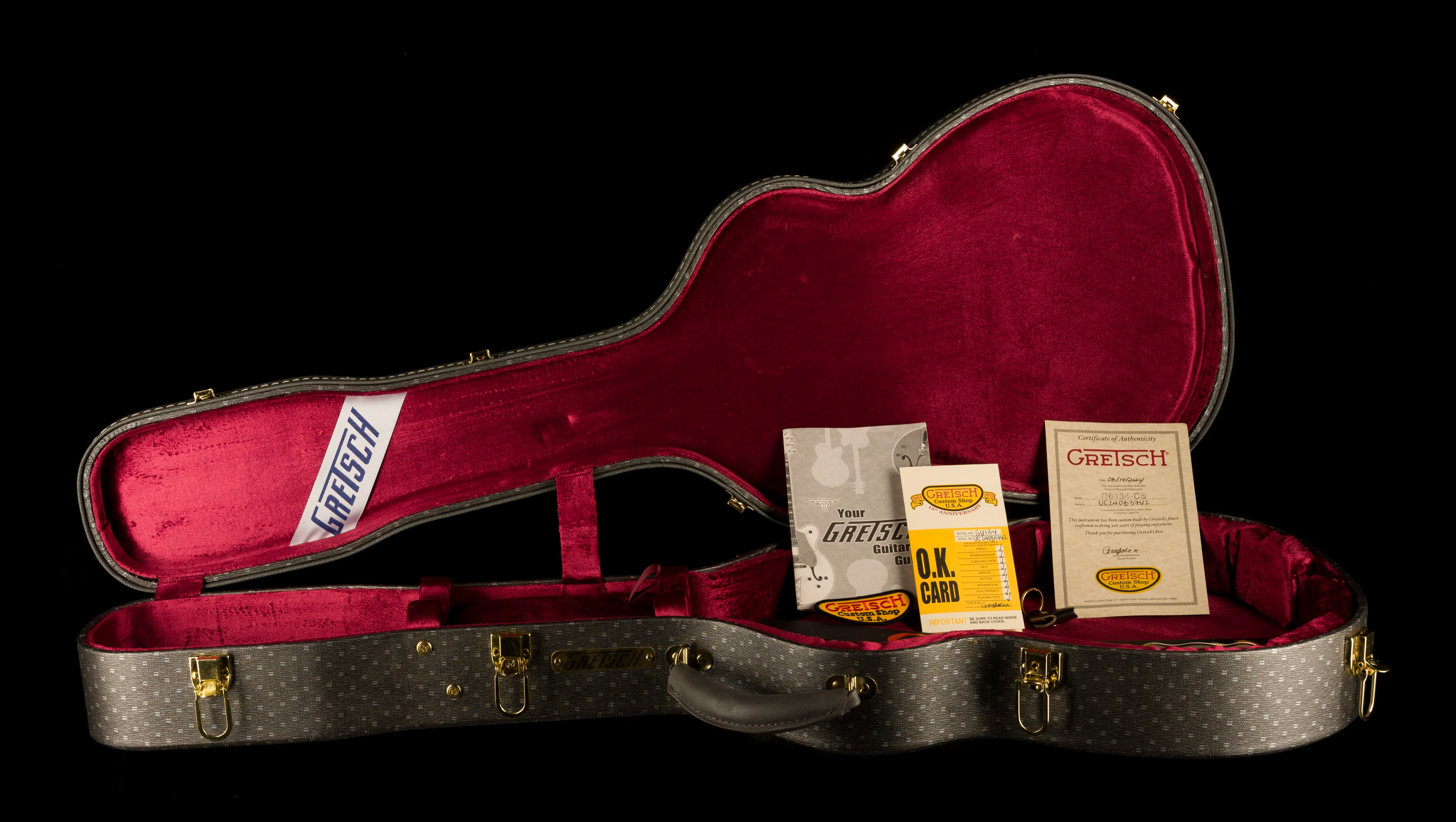Gretsch Custom Shop Masterbuilt G6134CS 1955 Surf Paisley Penguin NOS - Image 20