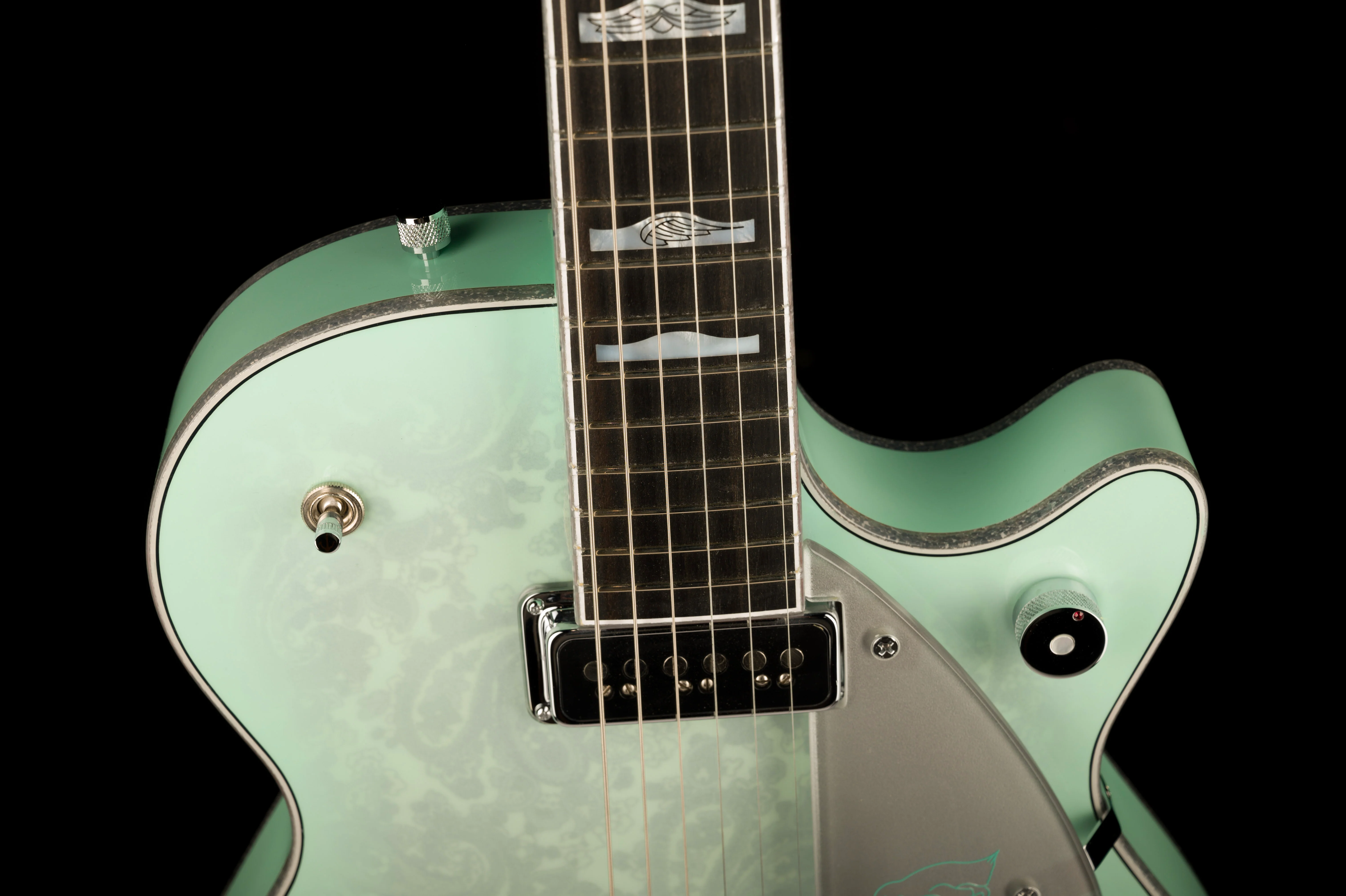 Gretsch Custom Shop Masterbuilt G6134CS 1955 Surf Paisley Penguin NOS - Image 3