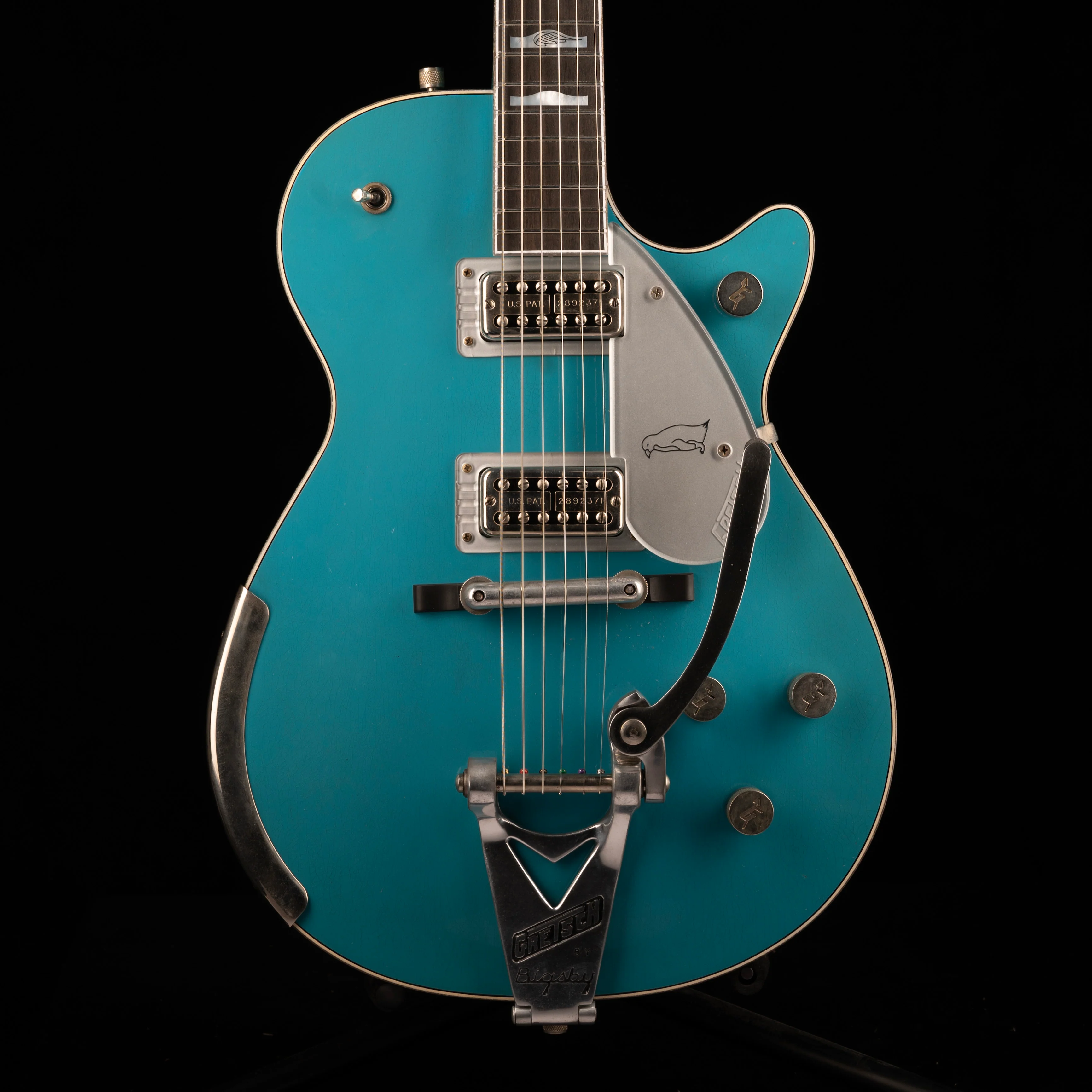 Gretsch Custom Shop Masterbuilt G6134CS 1955 Taos Turquoise Penguin Relic