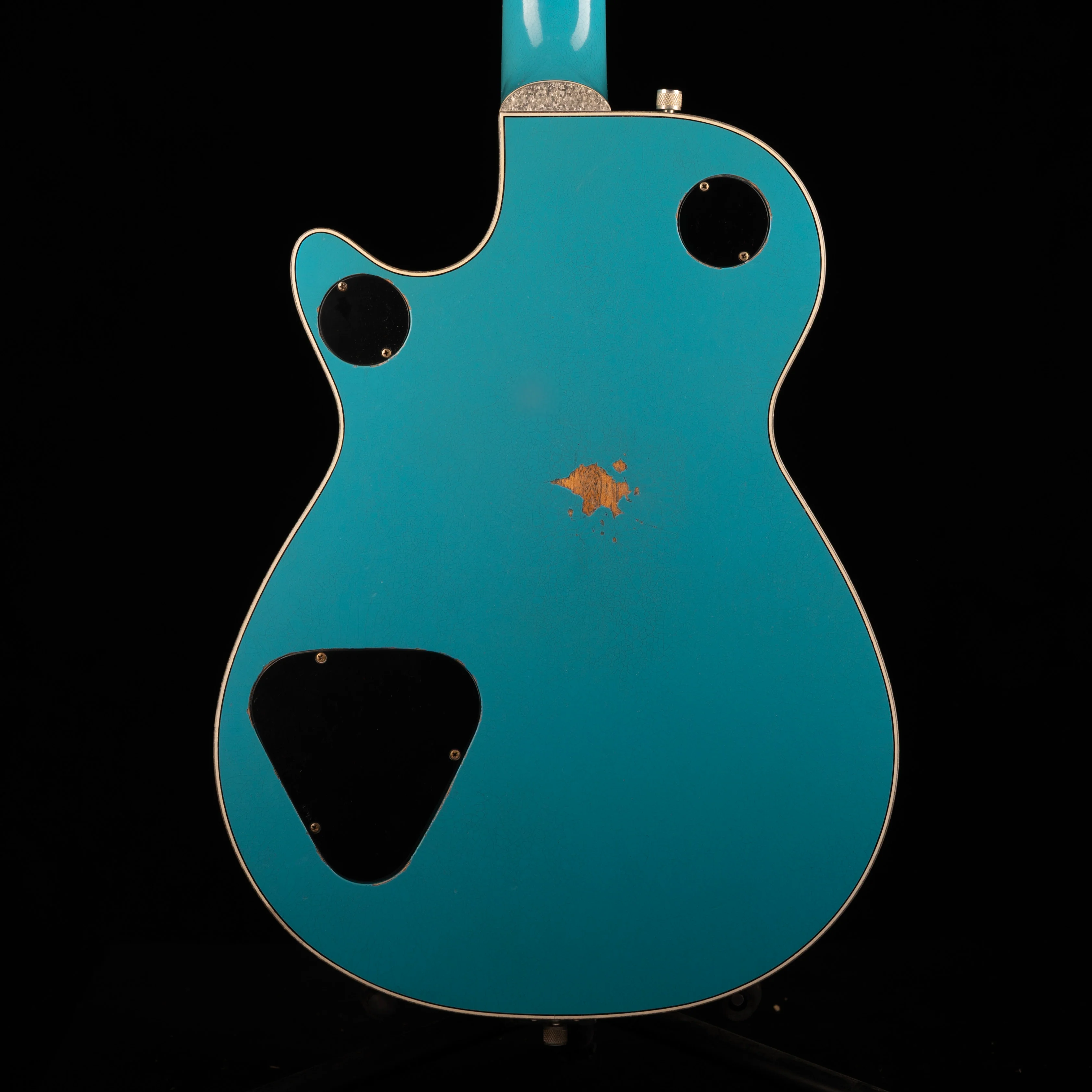 Gretsch Custom Shop Masterbuilt G6134CS 1955 Taos Turquoise Penguin Relic - Image 11