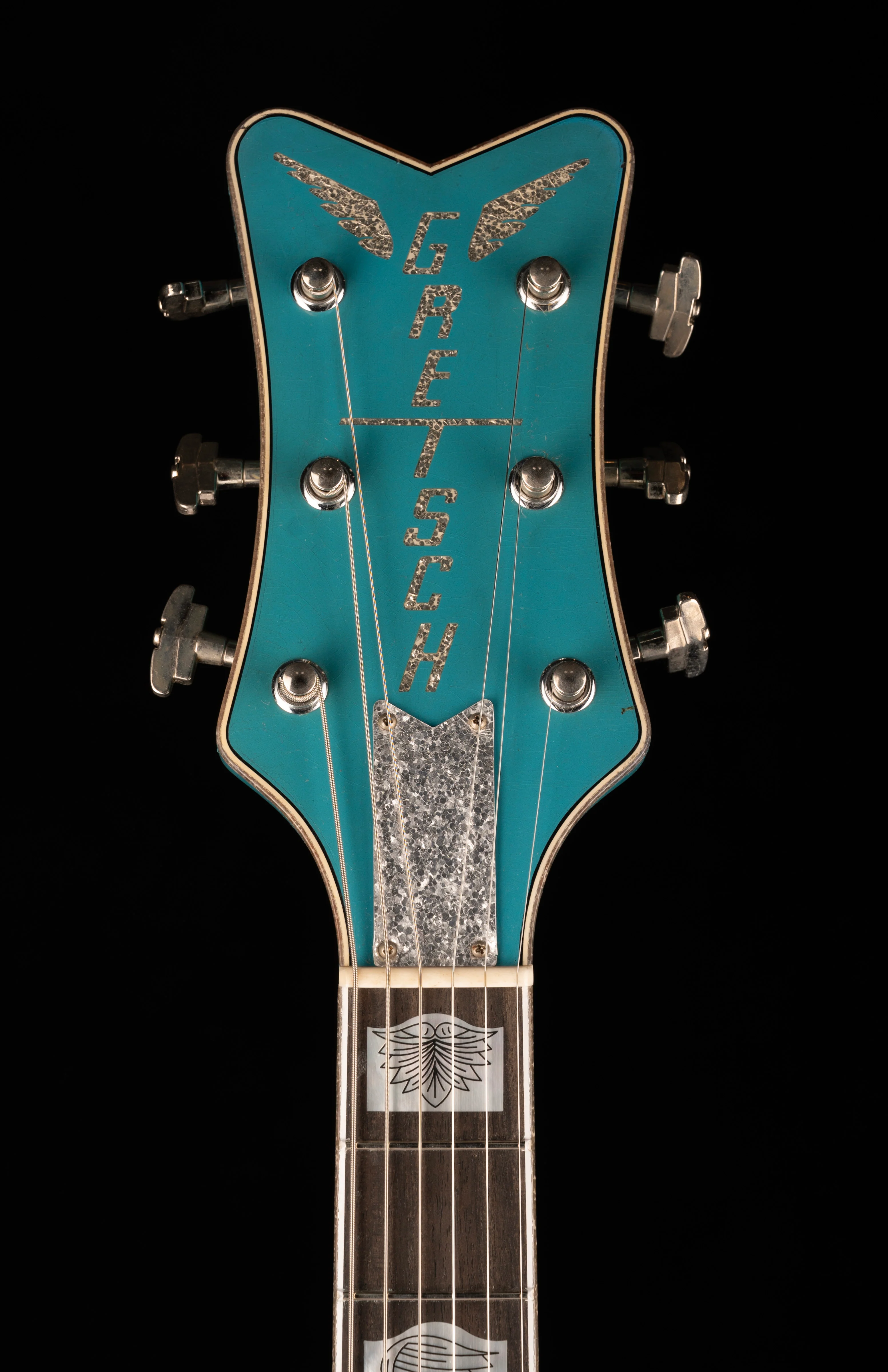 Gretsch Custom Shop Masterbuilt G6134CS 1955 Taos Turquoise Penguin Relic - Image 14