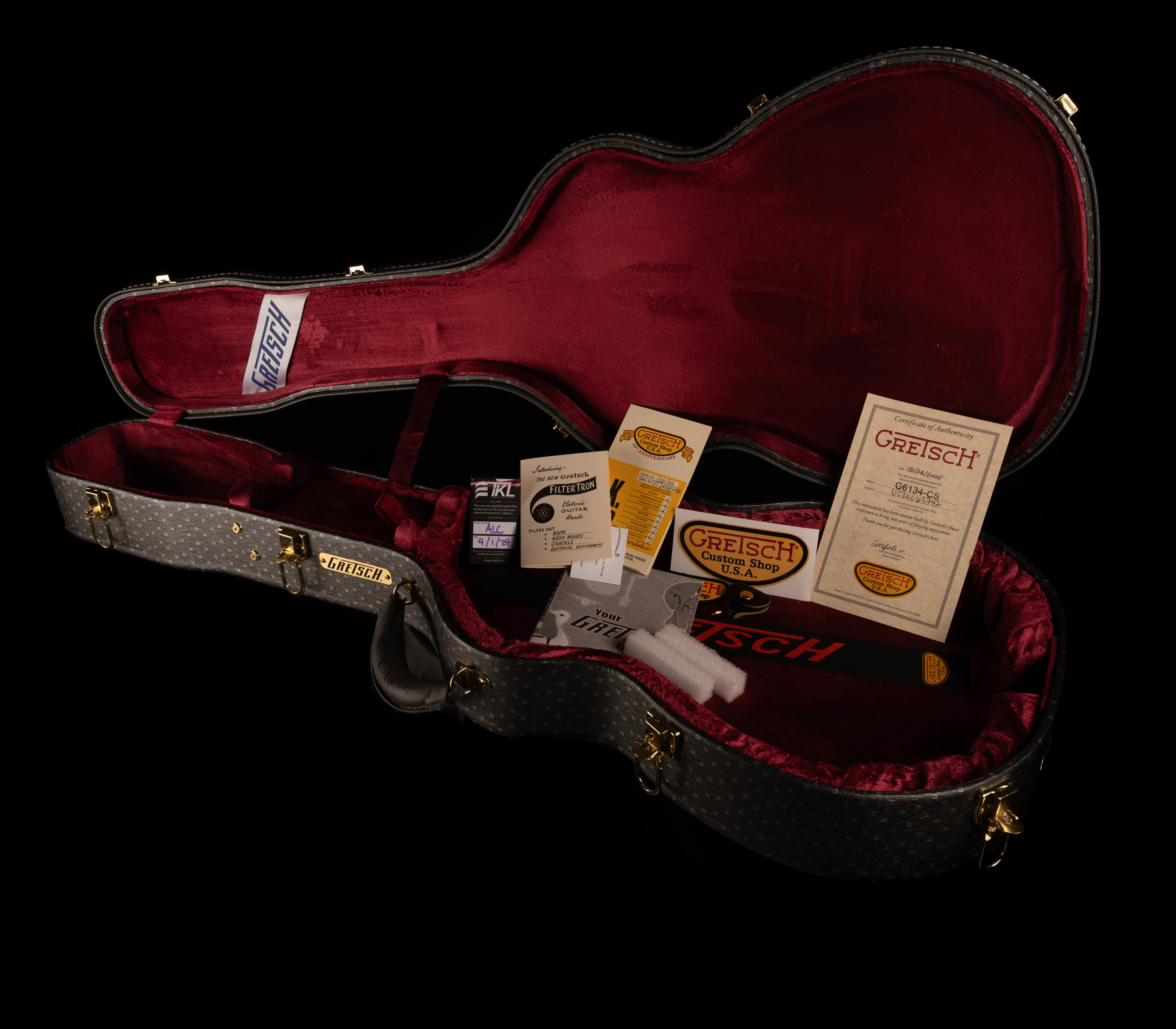 Gretsch Custom Shop Masterbuilt G6134CS 1955 Taos Turquoise Penguin Relic - Image 18
