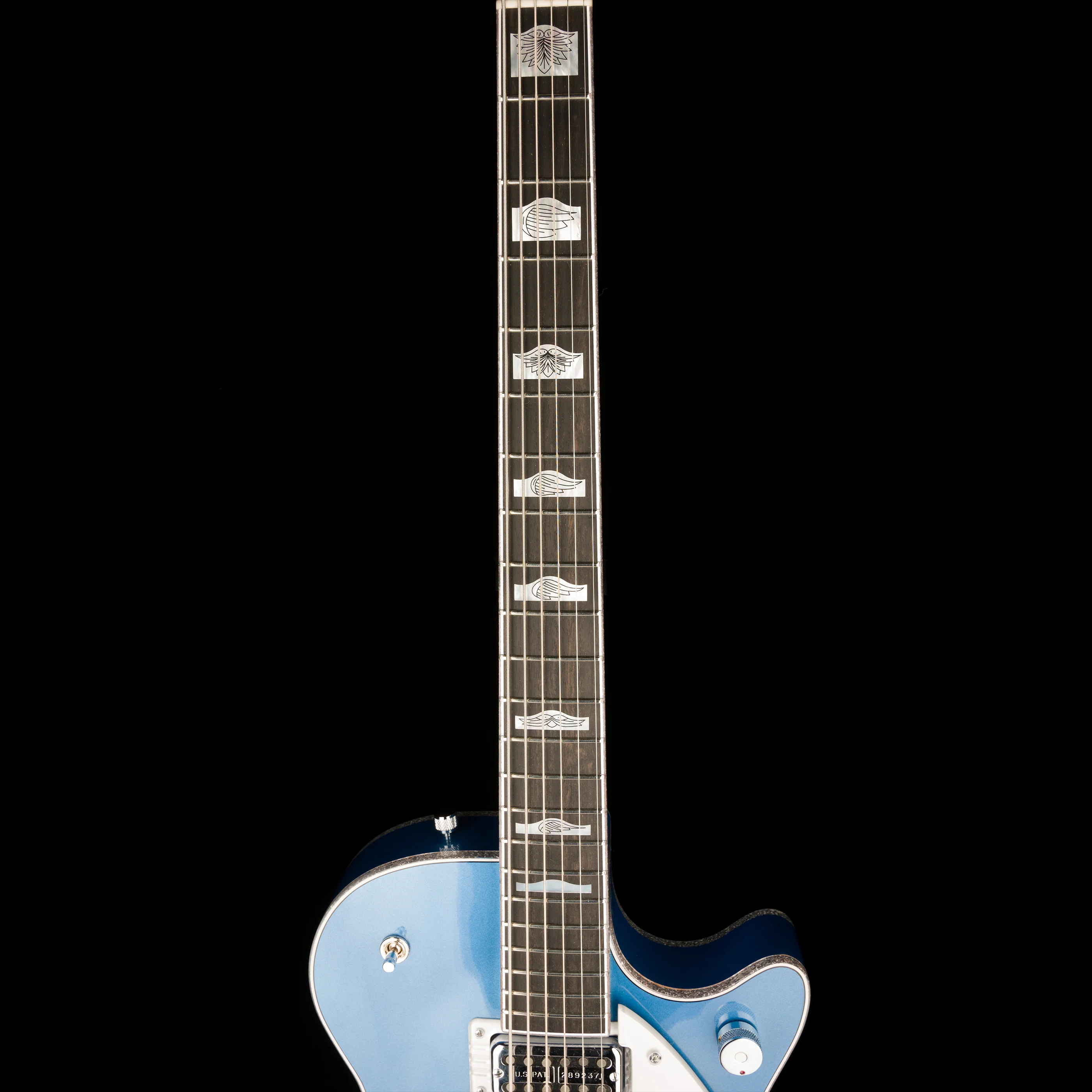 Gretsch Custom Shop Masterbuilt G6134CST Baritone Penguin NOS Lake Placid Blue With Case - Image 6