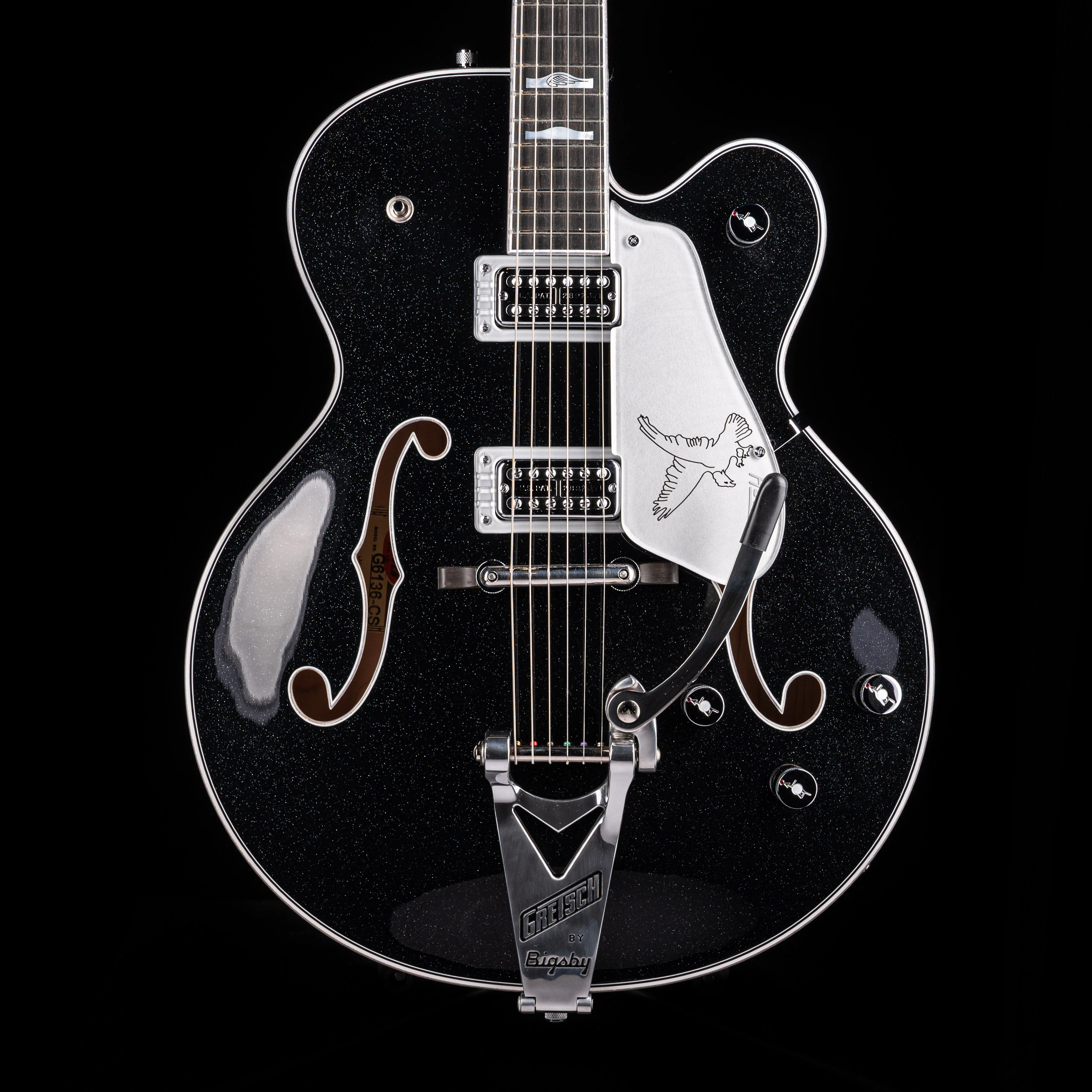 Gretsch Custom Shop Masterbuilt G6136-CS Black Metallic Falcon NOS