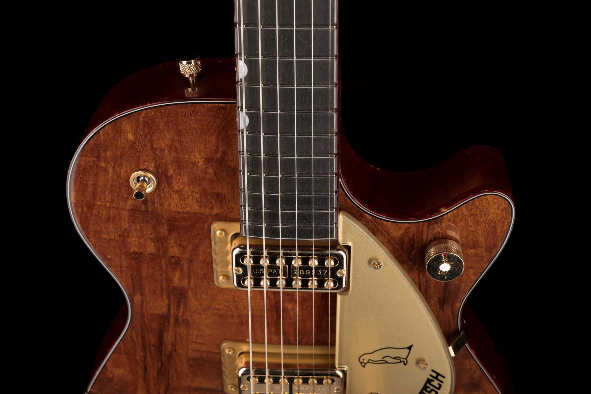 Gretsch Custom Shop Masterbuilt Gonzalo Madrigal G6134-CS 1959 Granadillo Penguin With Case - Image 3