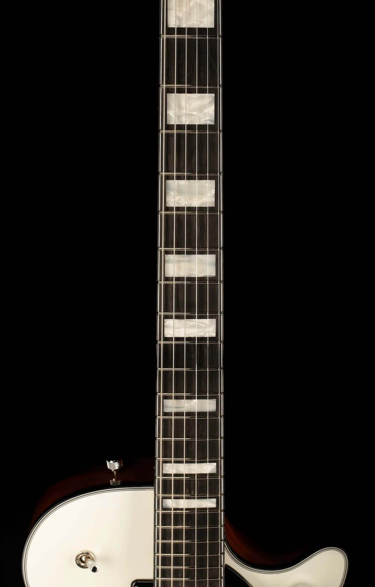 Gretsch Custom Shop Masterbuilt Stephen Stern 1959 Duo Jet NOS Olympic White - Image 10