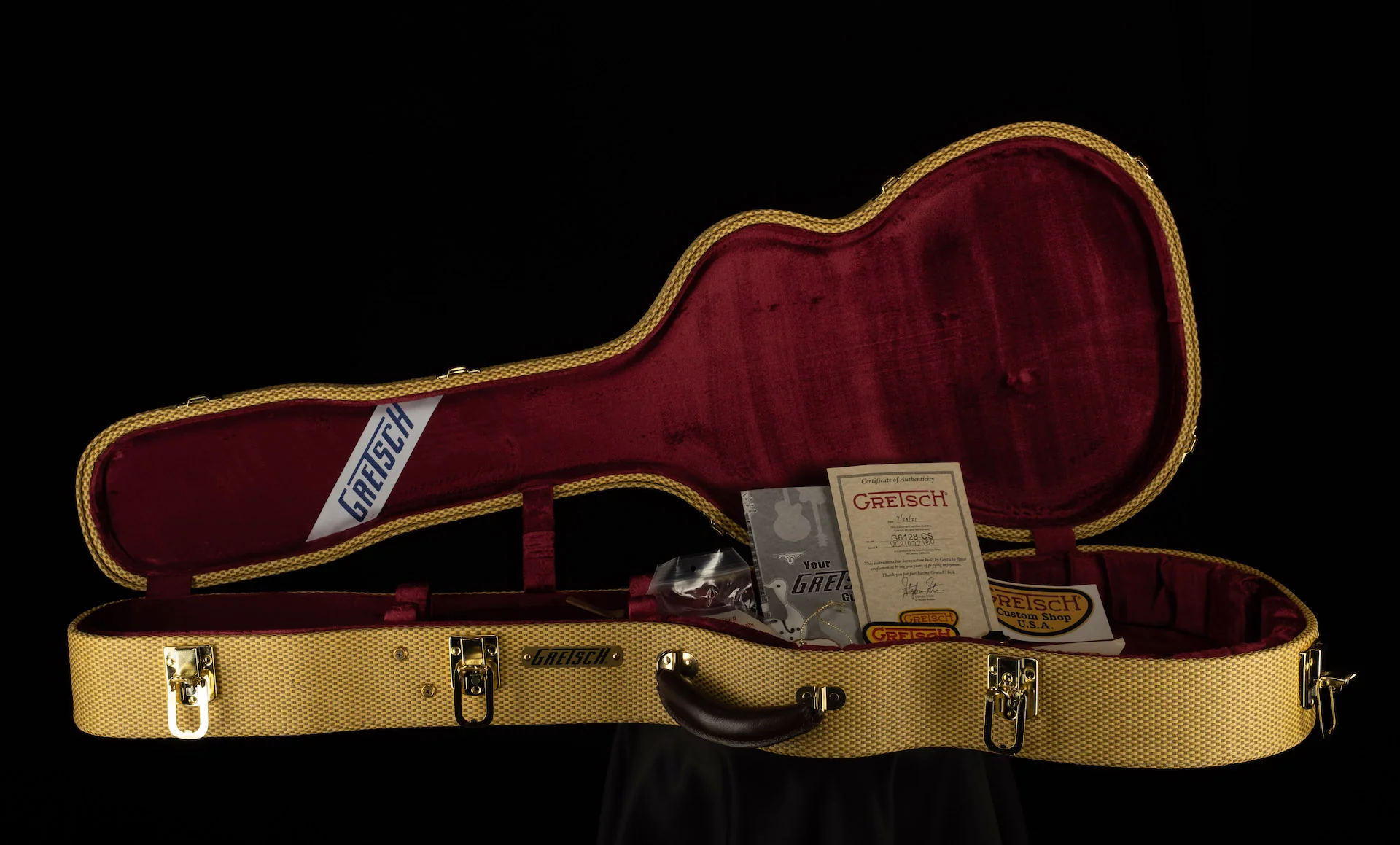 Gretsch Custom Shop Masterbuilt Stephen Stern 1959 Duo Jet NOS Olympic White - Image 18