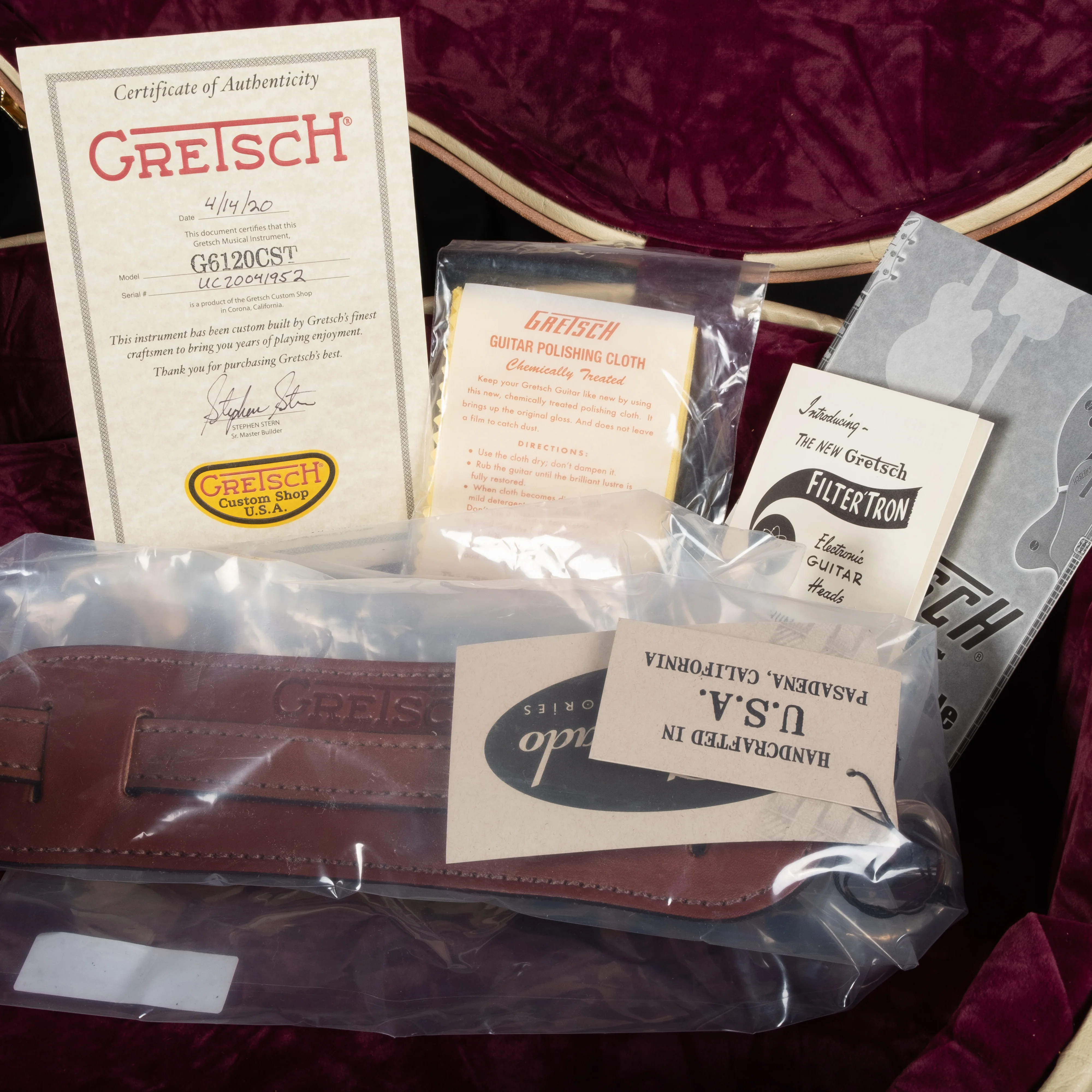 Gretsch Custom Shop Masterbuilt Stephen Stern G6120CS '60 Curly Maple 6120 Single Cut - Image 16