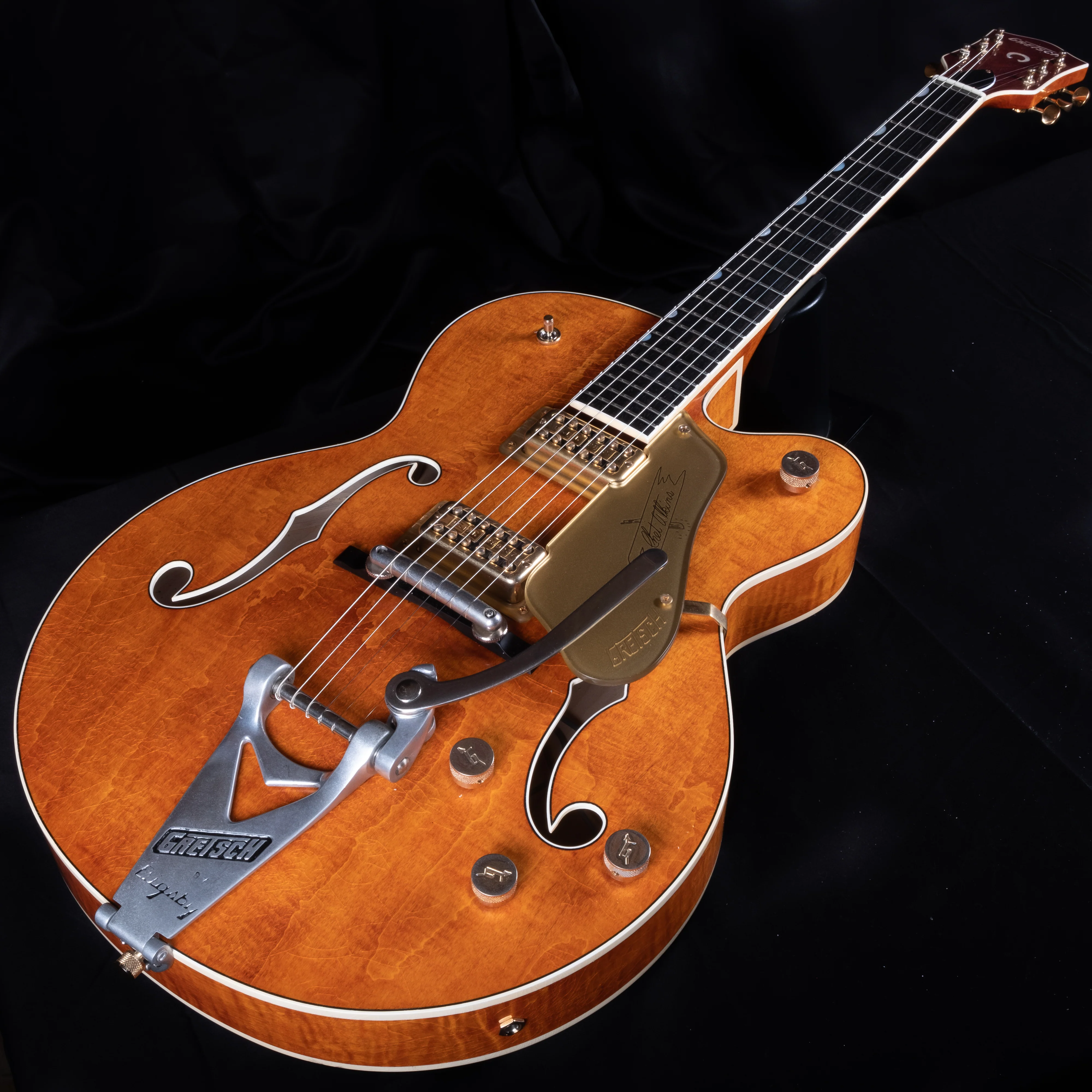 Gretsch Custom Shop Masterbuilt Stephen Stern G6120CS '60 Curly Maple 6120 Single Cut - Image 3
