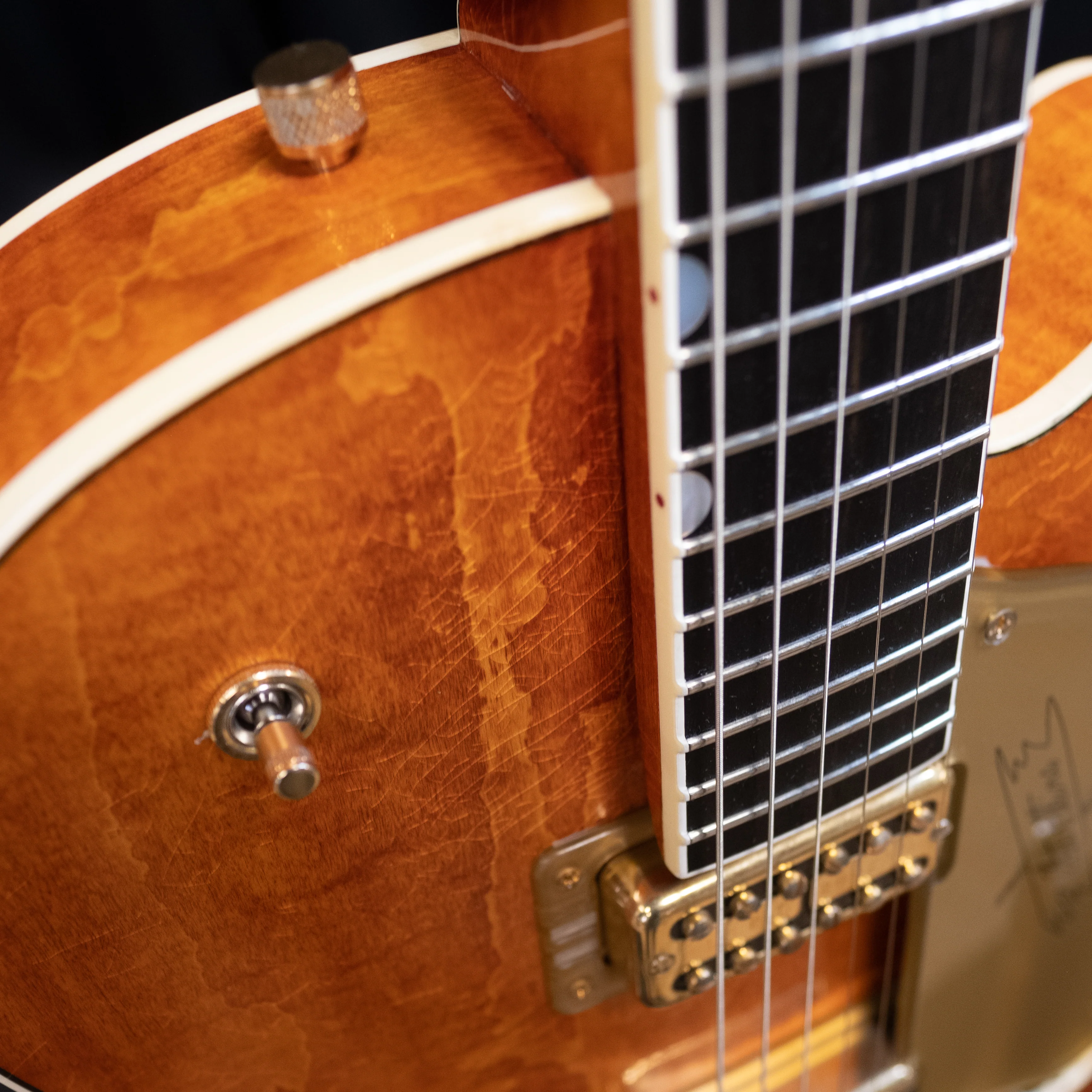Gretsch Custom Shop Masterbuilt Stephen Stern G6120CS '60 Curly Maple 6120 Single Cut - Image 5