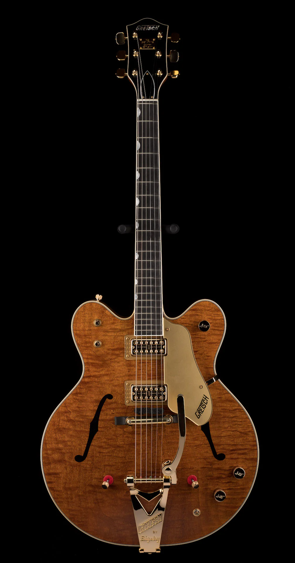 Gretsch Custom Shop Masterbuilt Stephen Stern G6122CS DC 1962 Country Gentleman NOS Light Walnut Stain - Image 2