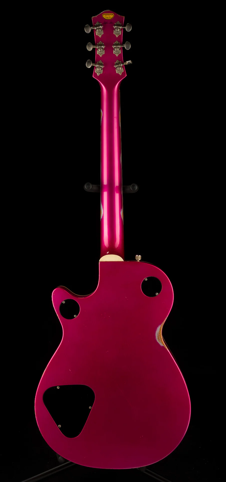 Gretsch Custom Shop Masterbuilt Stephen Stern G6128-JR Duo Jet Jr. Relic Pink Paisley With Case - Image 13