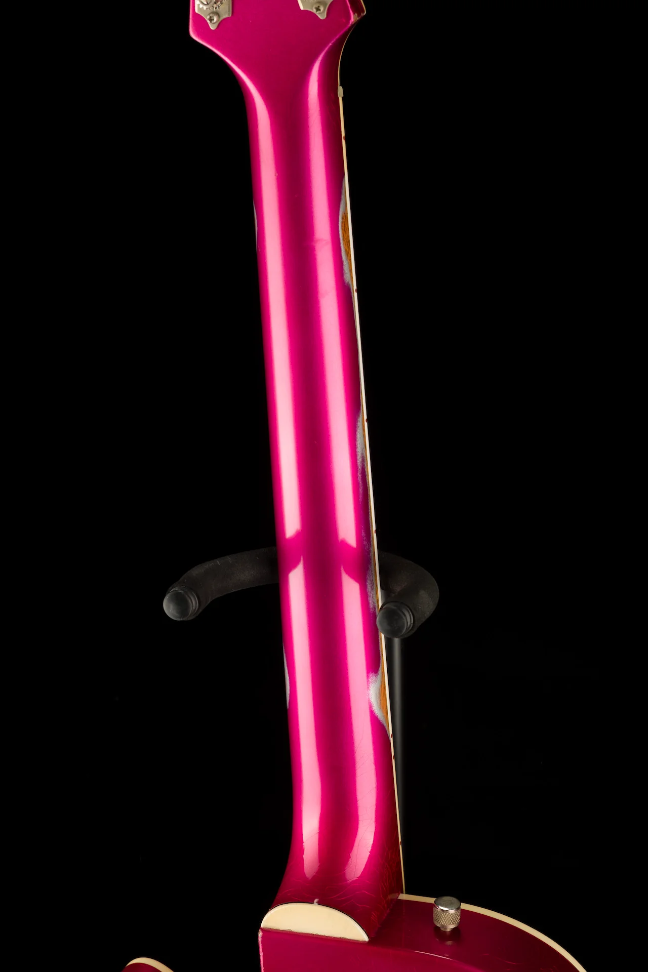 Gretsch Custom Shop Masterbuilt Stephen Stern G6128-JR Duo Jet Jr. Relic Pink Paisley With Case - Image 15