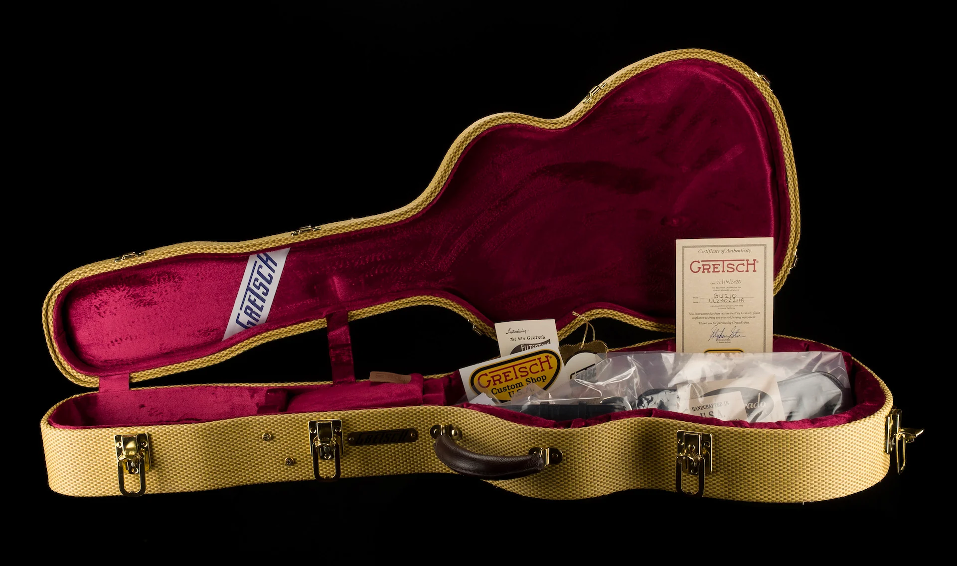 Gretsch Custom Shop Masterbuilt Stephen Stern G6128-JR Duo Jet Jr. Relic Pink Paisley With Case - Image 19