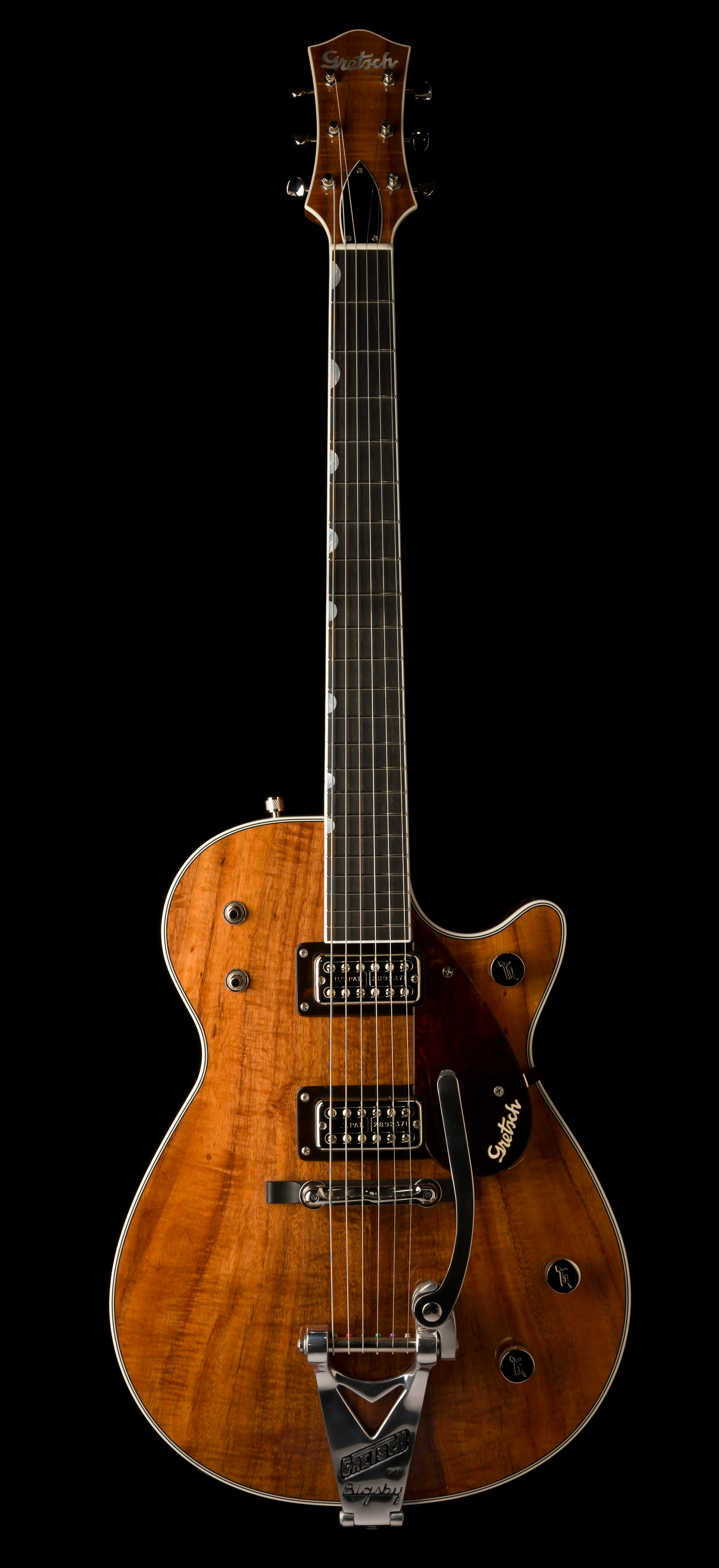 Gretsch Custom Shop Masterbuilt G6128CS-59 Koa Duo Jet With Case - Image 2