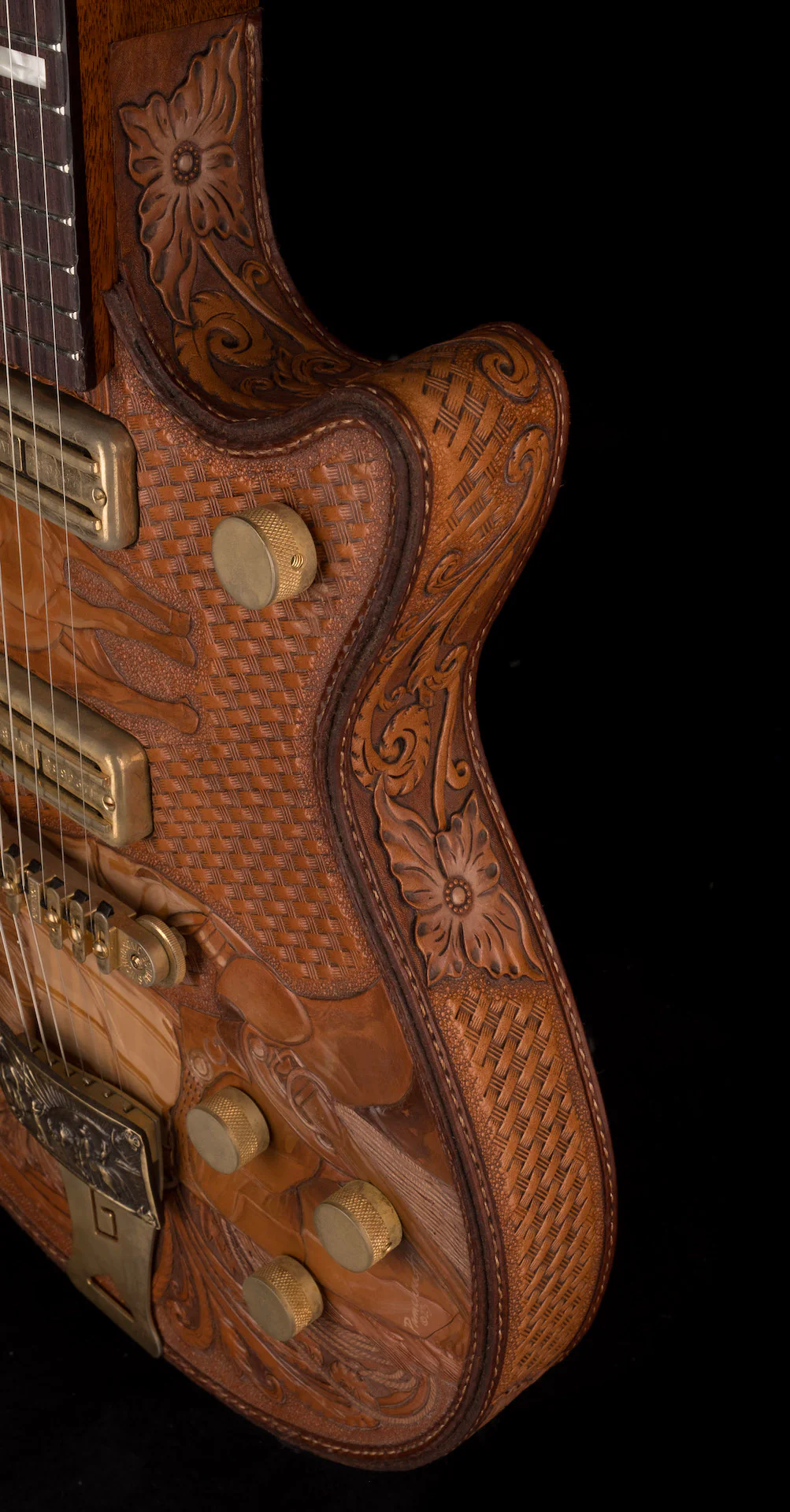 Gretsch Custom Shop Masterbuilt Stephen Stern G6130-CST Leather Roundup Closet Classic - Image 13