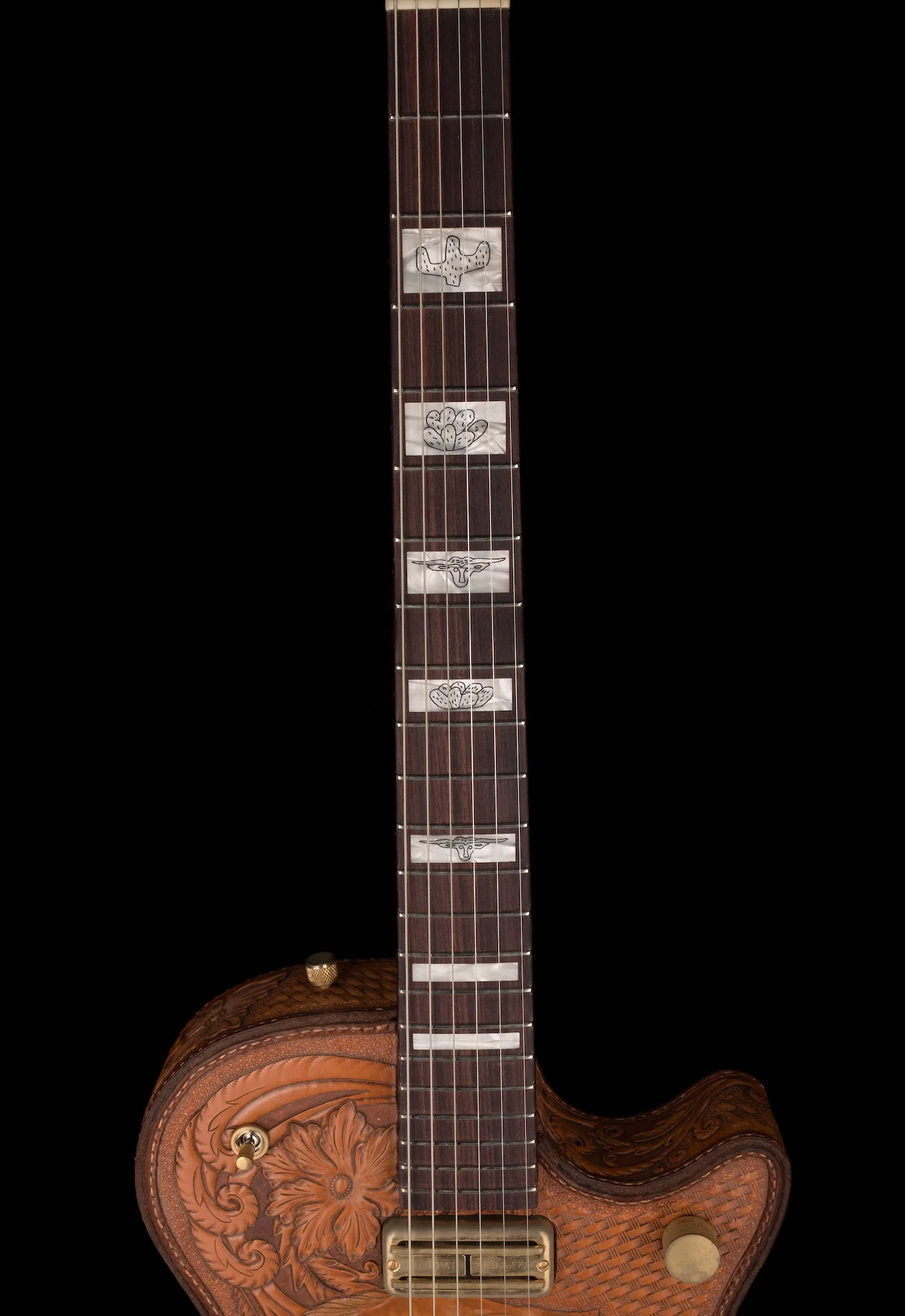 Gretsch Custom Shop Masterbuilt Stephen Stern G6130-CST Leather Roundup Closet Classic - Image 14