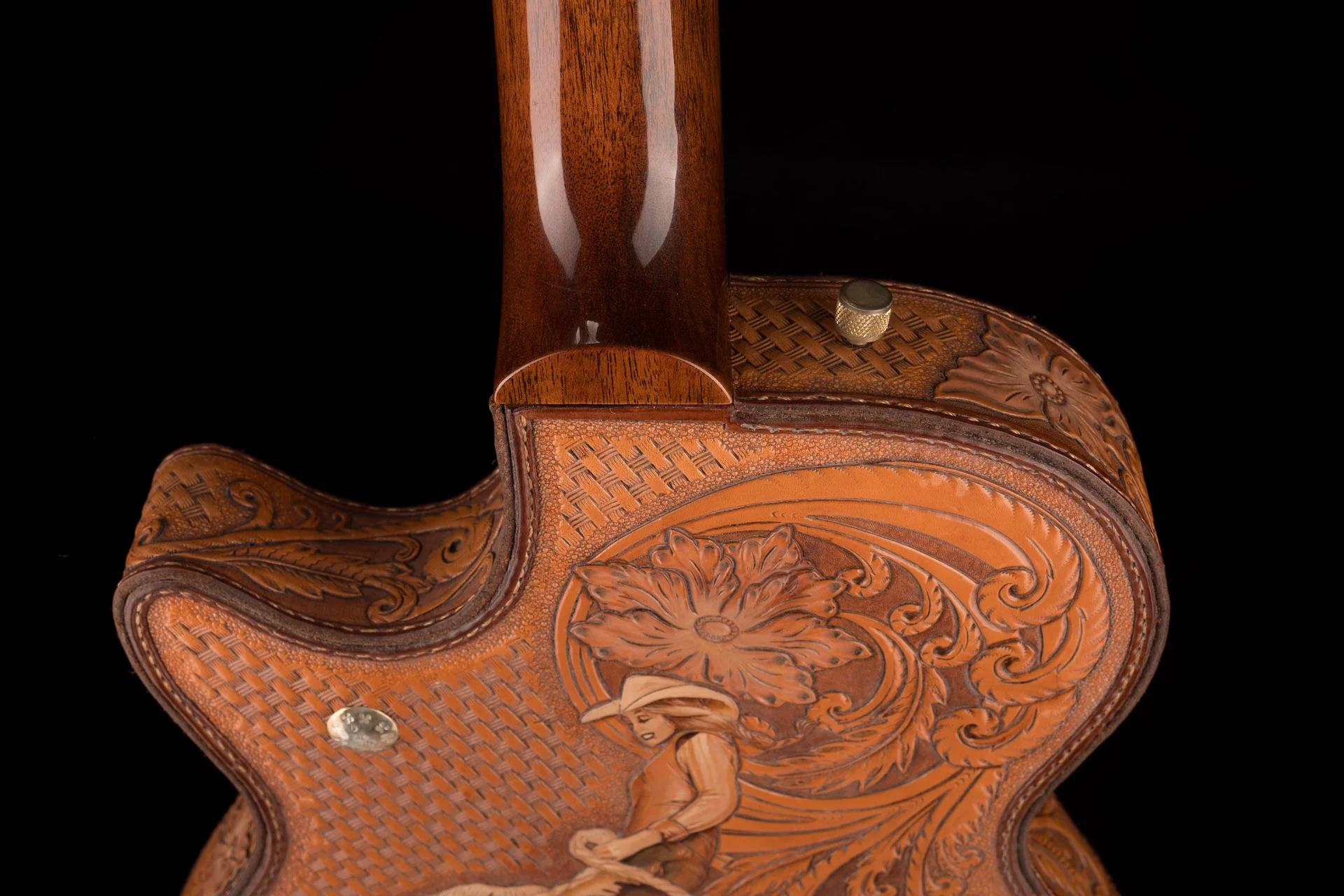 Gretsch Custom Shop Masterbuilt Stephen Stern G6130-CST Leather Roundup Closet Classic - Image 17