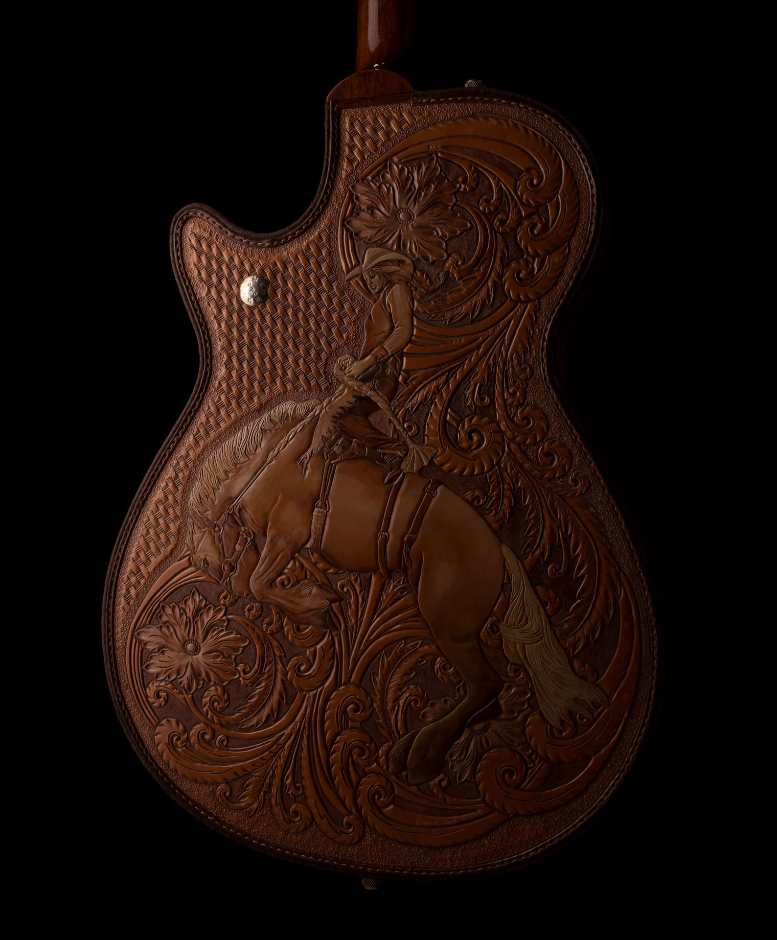 Gretsch Custom Shop Masterbuilt Stephen Stern G6130-CST Leather Roundup Closet Classic - Image 18