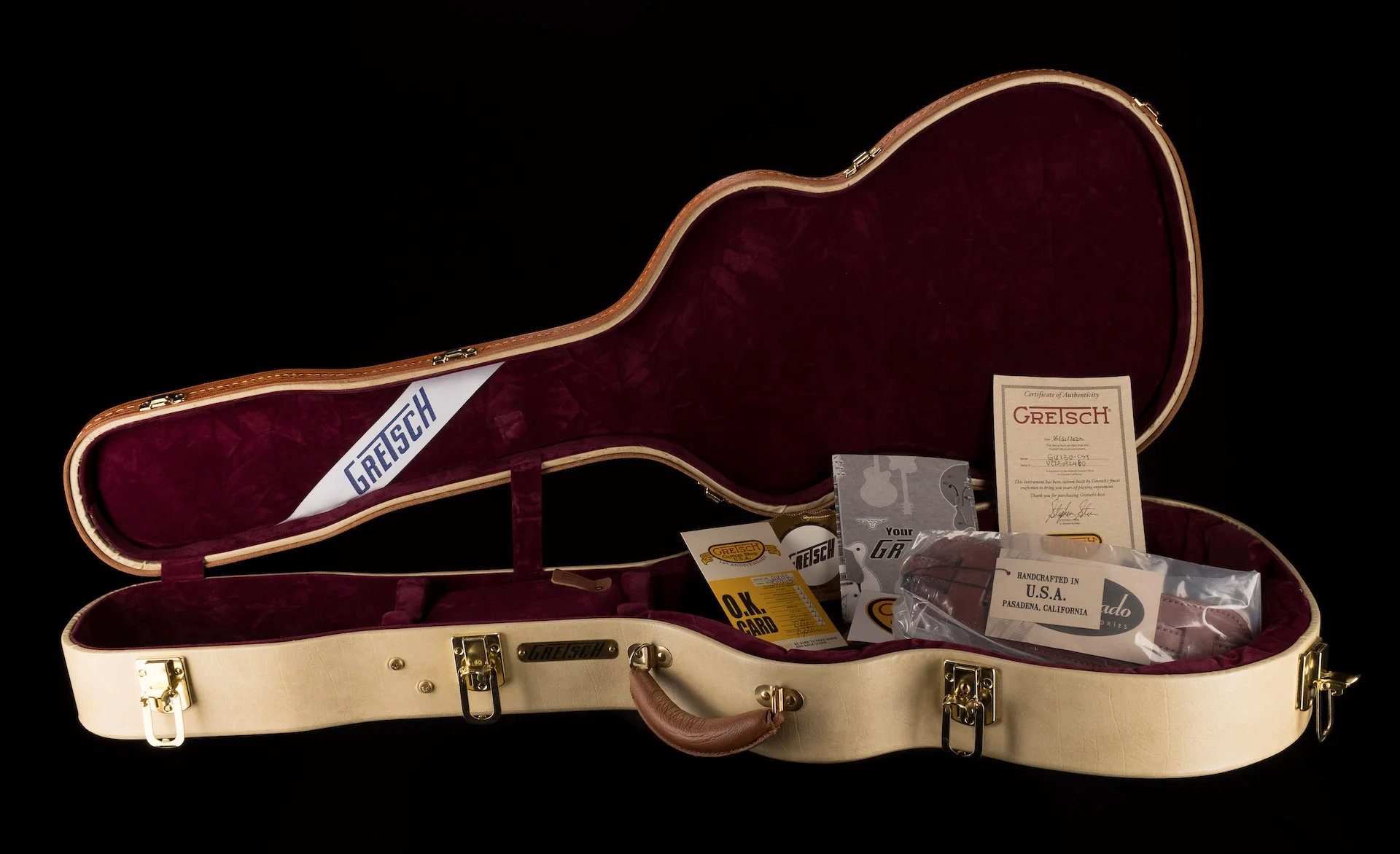 Gretsch Custom Shop Masterbuilt Stephen Stern G6130-CST Leather Roundup Closet Classic - Image 25