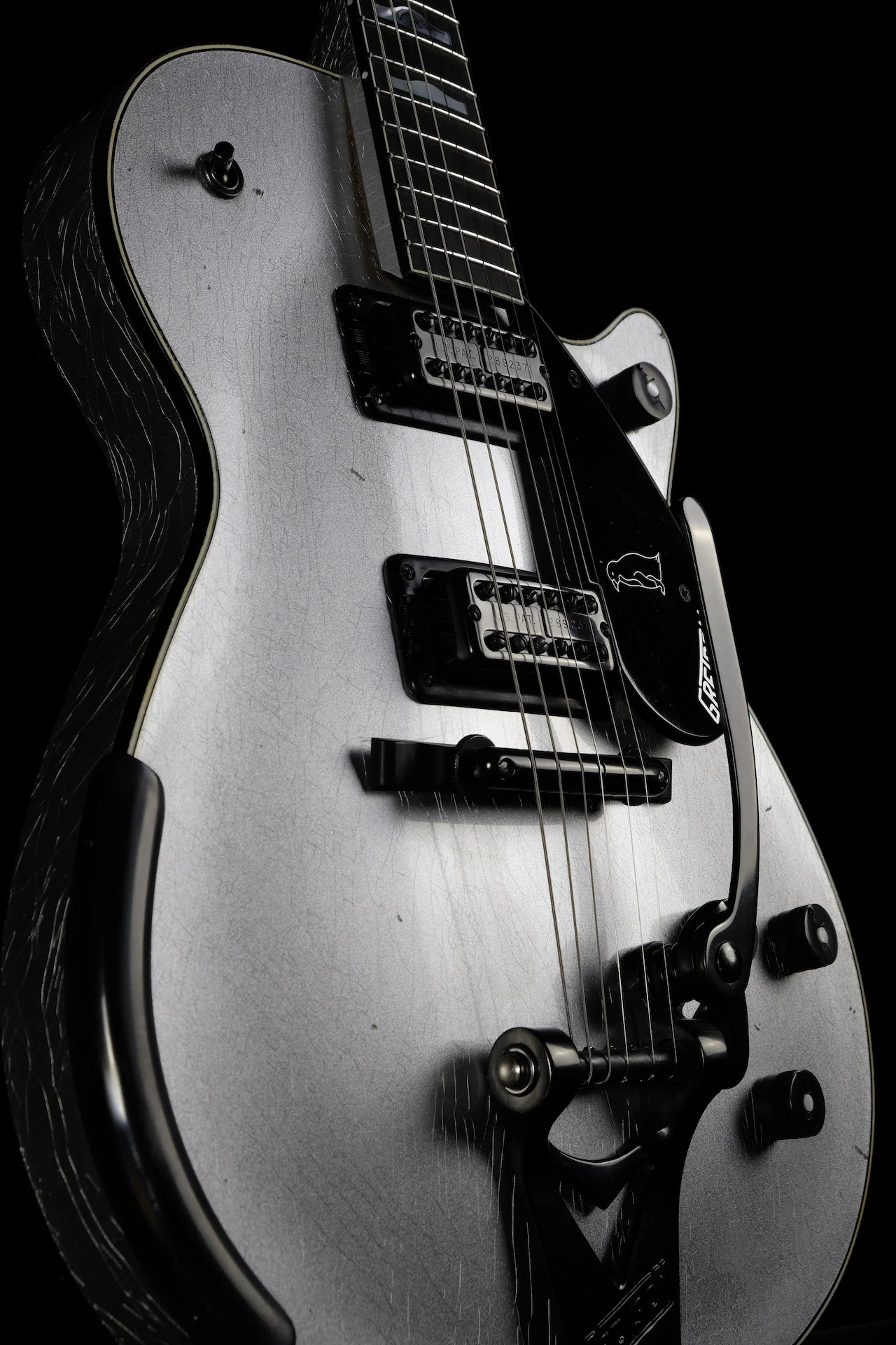 Gretsch Custom Shop Masterbuilt Stephen Stern G614CS 1955 Quicksilver Penguin Relic - Image 10