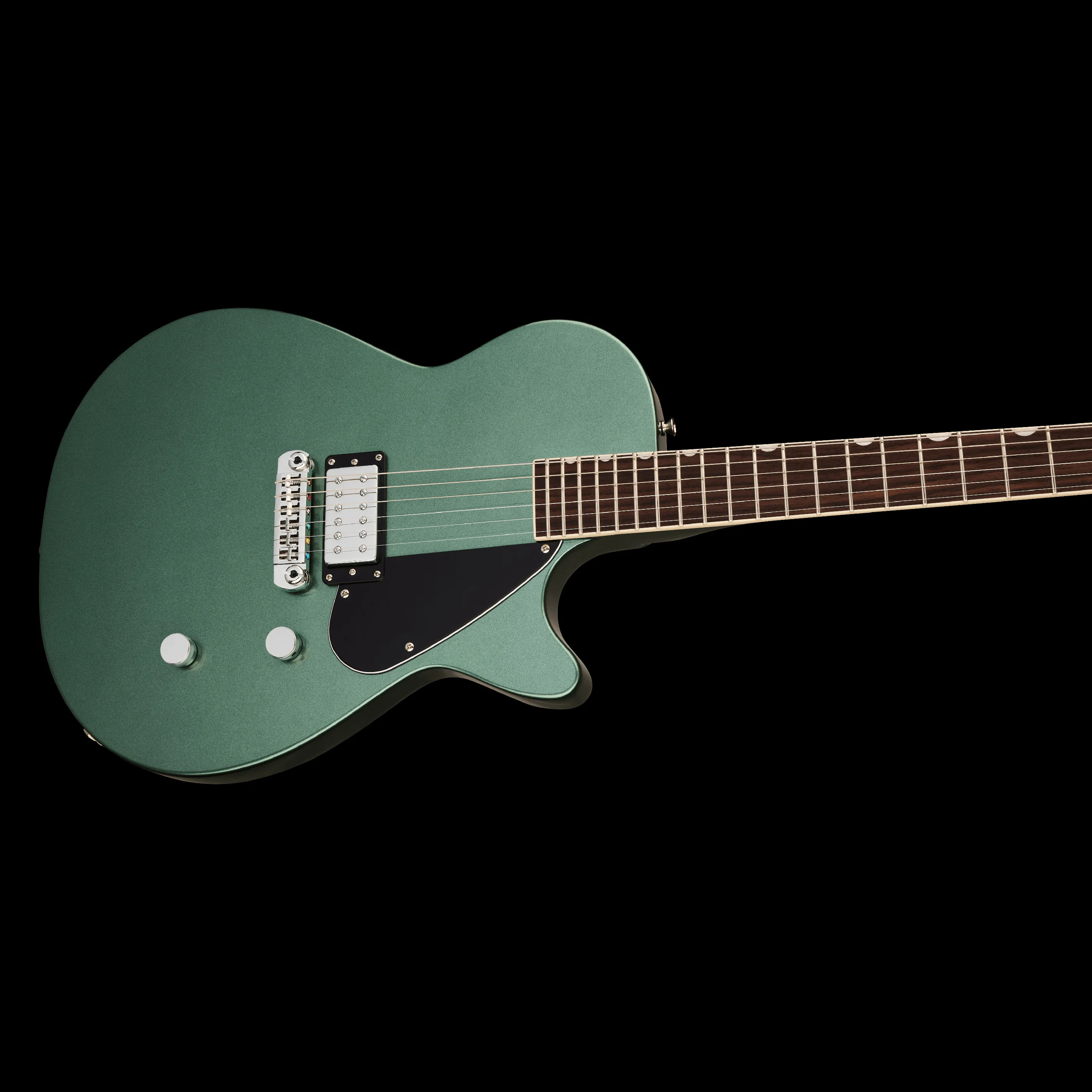 Gretsch Electromatic Jet Club 1 Pickup Rosewood Fingerboard Steel Olive - Image 3