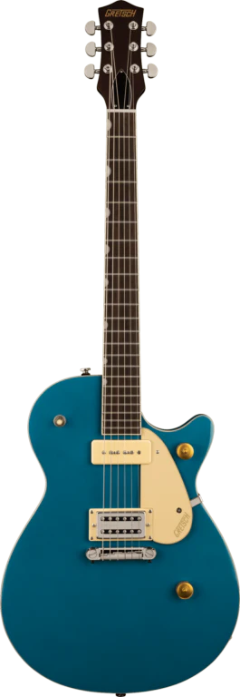 Gretsch G2215-P90 Streamliner Junior Jet Club Ocean Turquoise - Image 2