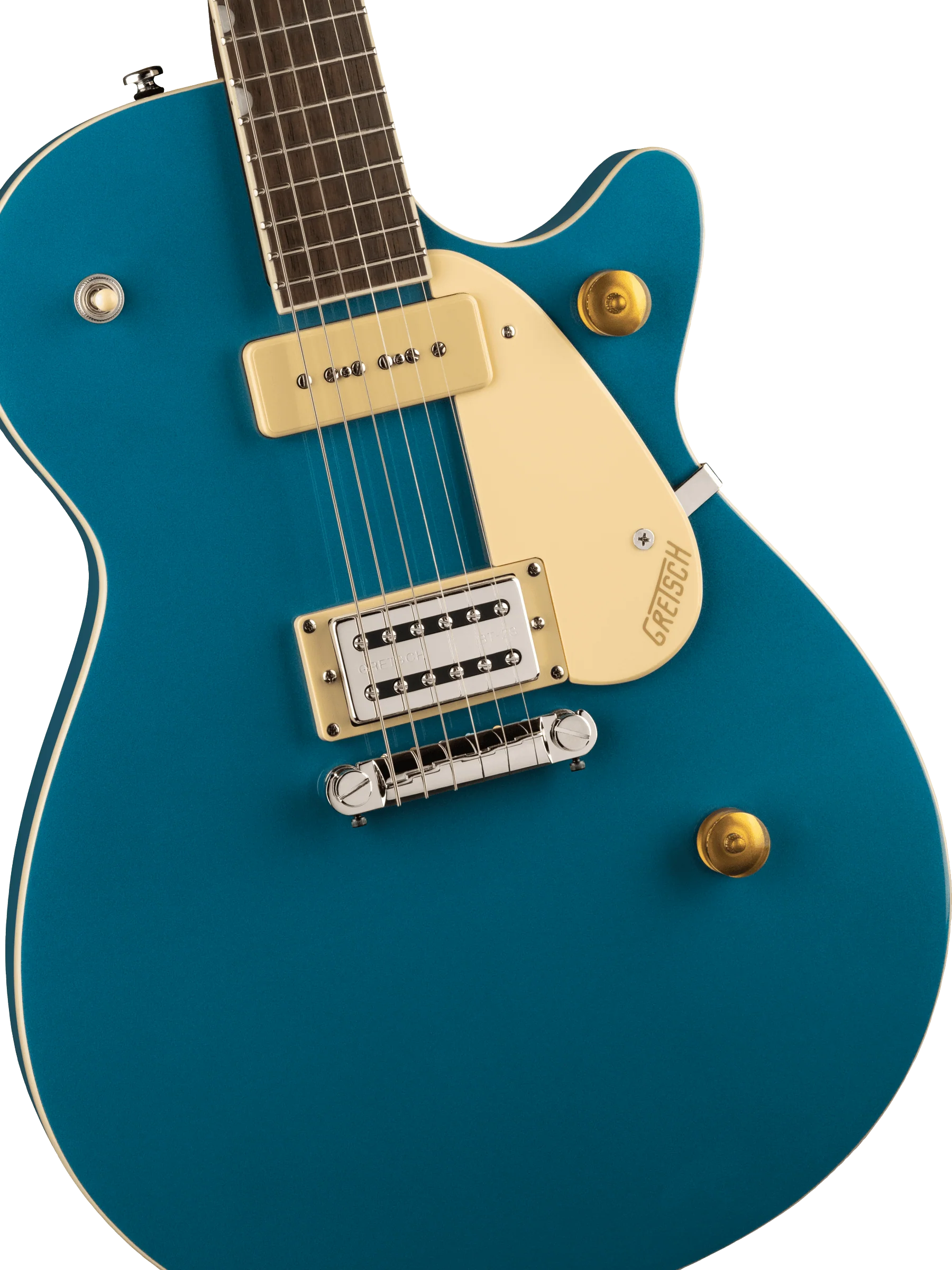 Gretsch G2215-P90 Streamliner Junior Jet Club Ocean Turquoise - Image 3
