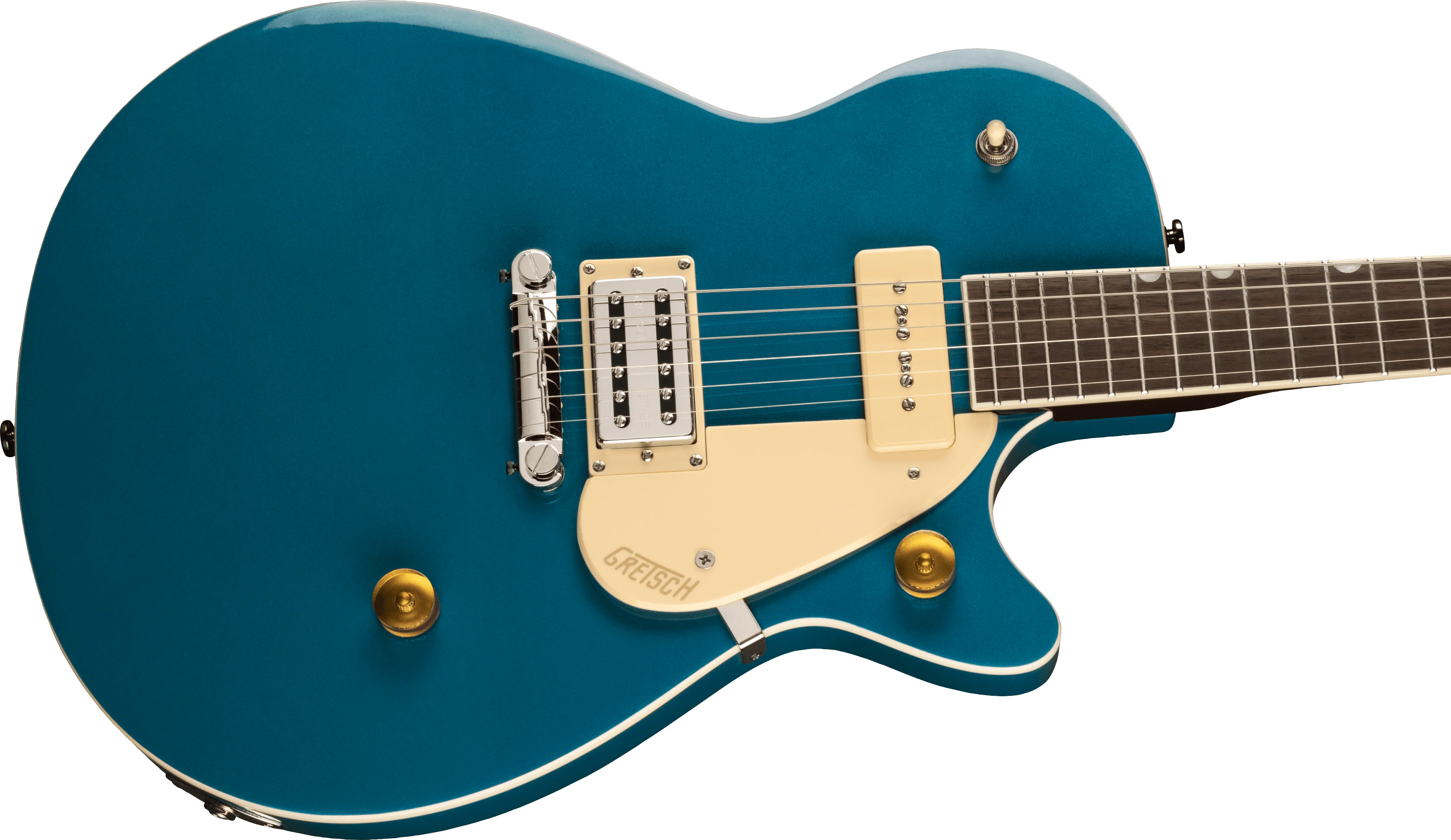 Gretsch G2215-P90 Streamliner Junior Jet Club Ocean Turquoise - Image 4