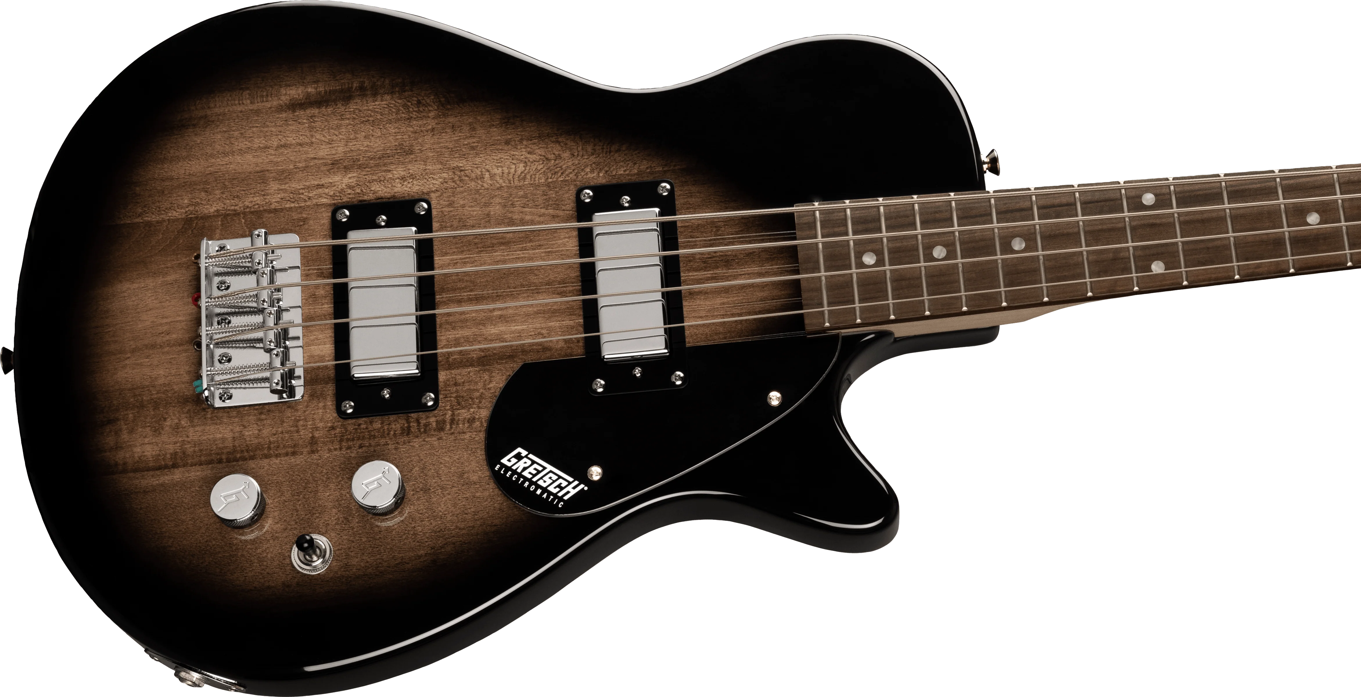 Gretsch G2220 Electromatic Junior Jet Bass II Short-Scale Bristol Fog Bass Guitar - Image 4