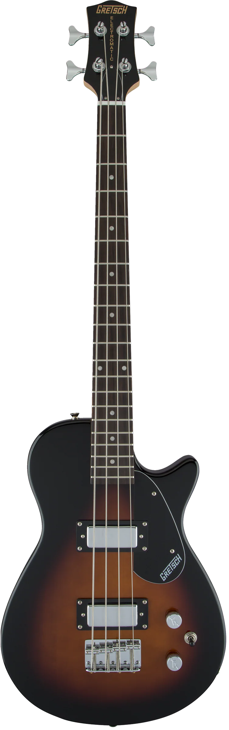 Gretsch G2220 Electromatic Junior Jet Bass II Short-Scale Tobacco Sunburst - Image 2