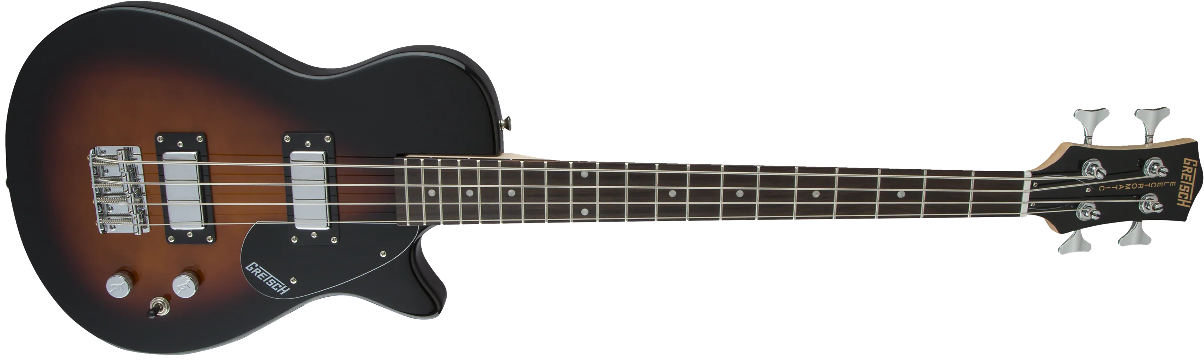 Gretsch G2220 Electromatic Junior Jet Bass II Short-Scale Tobacco Sunburst - Image 3