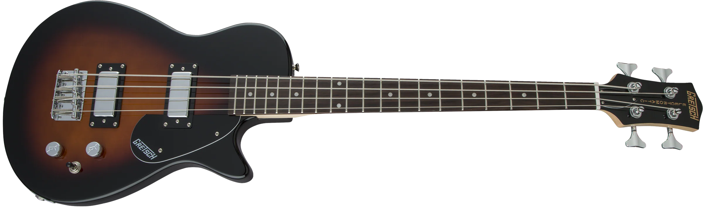 Gretsch G2220 Electromatic Junior Jet Bass II Short-Scale Tobacco Sunburst - Image 4