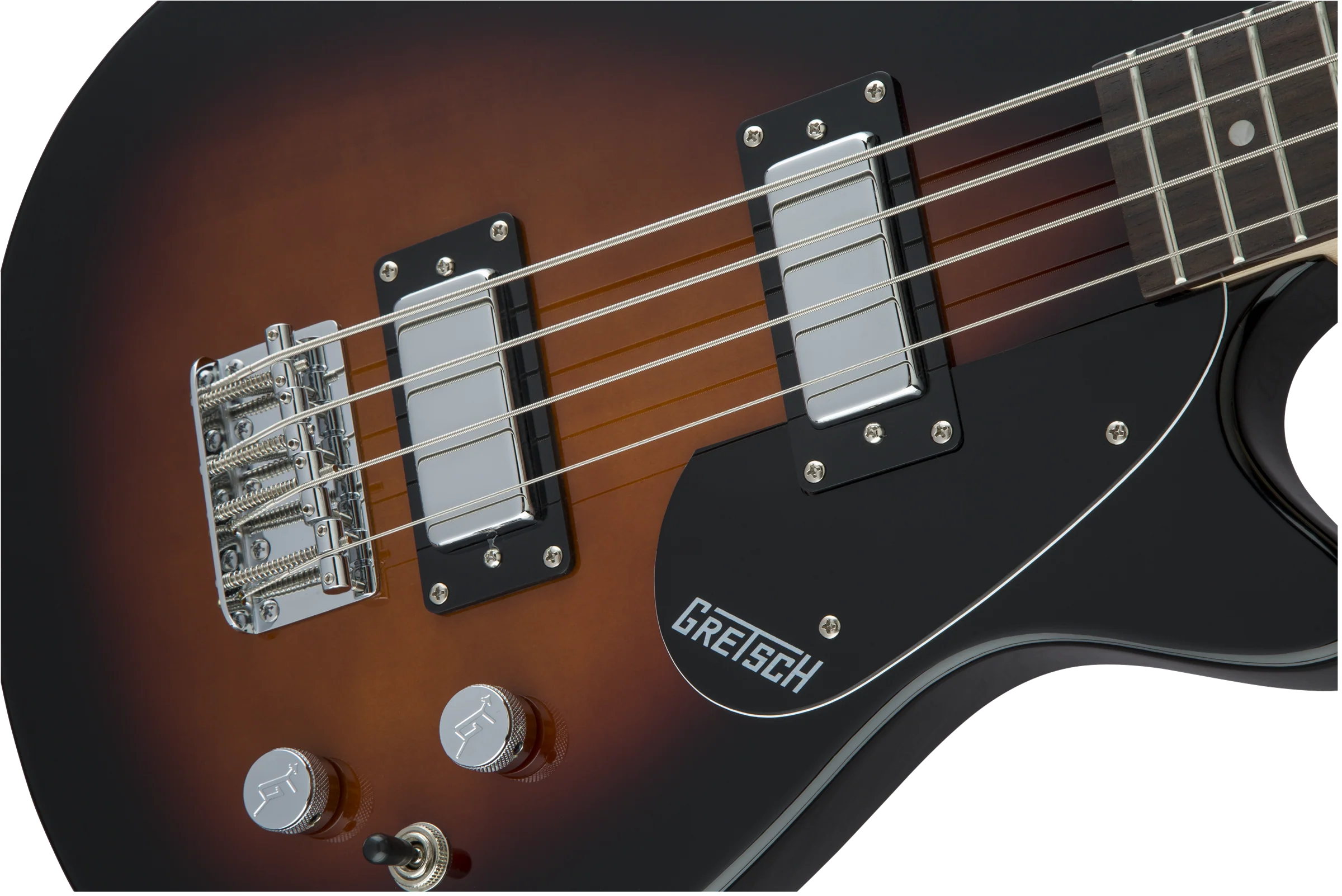 Gretsch G2220 Electromatic Junior Jet Bass II Short-Scale Tobacco Sunburst - Image 5