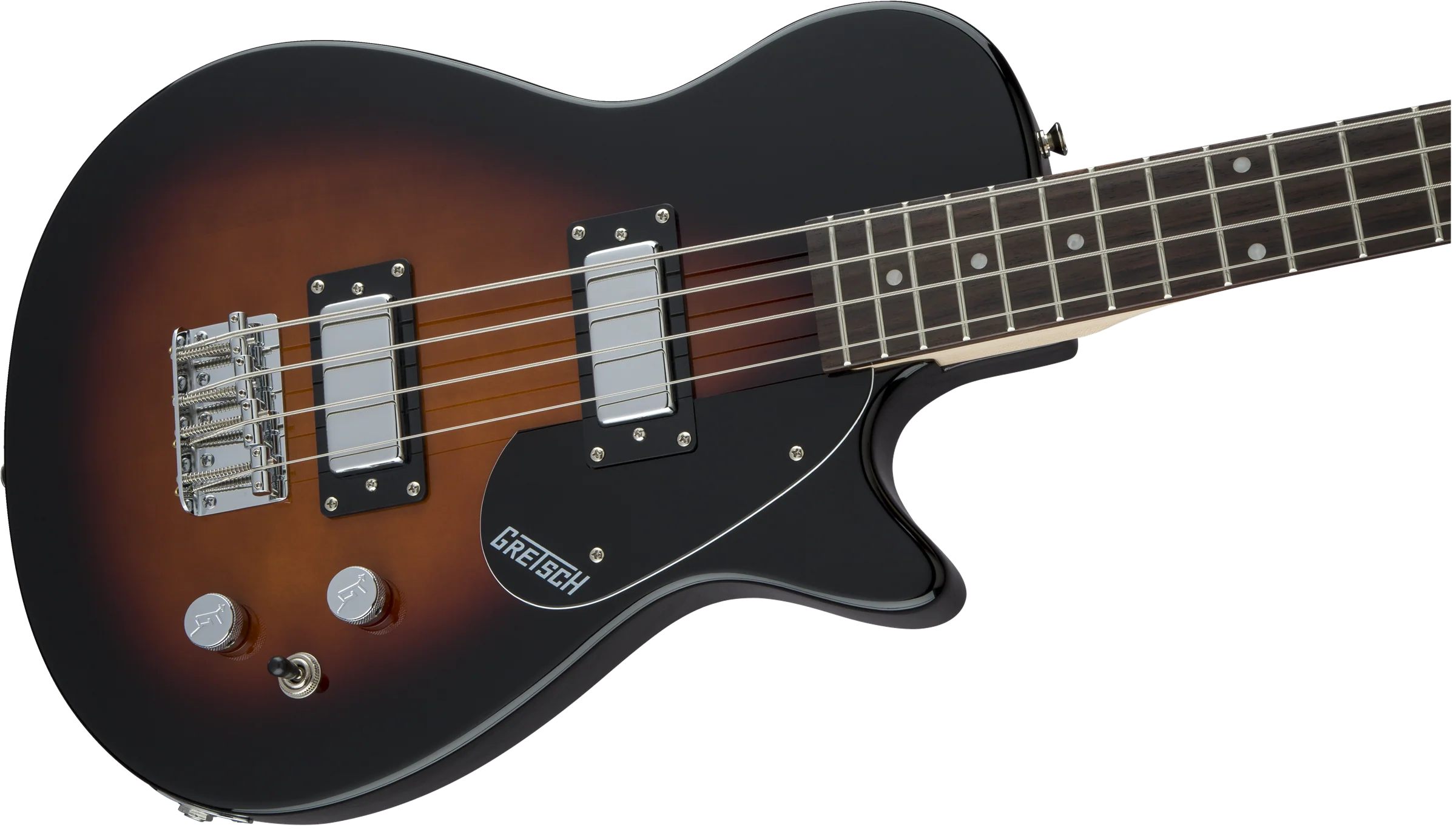 Gretsch G2220 Electromatic Junior Jet Bass II Short-Scale Tobacco Sunburst - Image 6