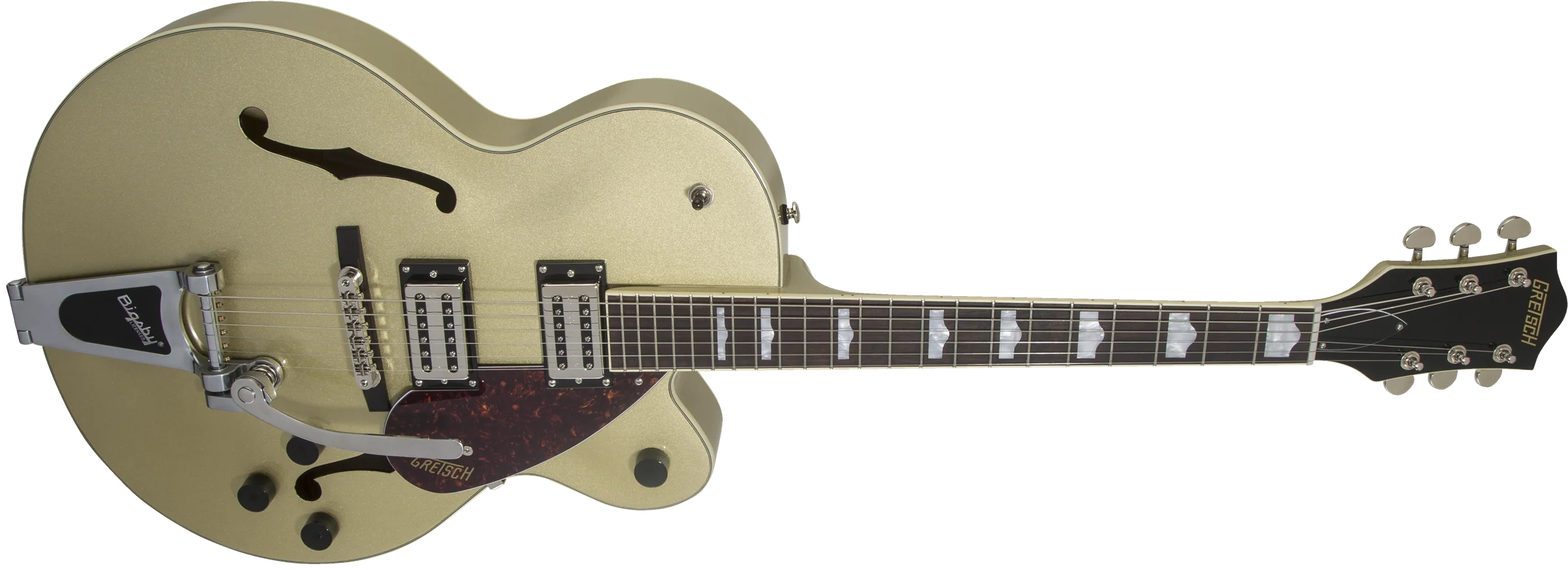Gretsch G2420T Streamliner with Bigsby Broad'Tron BT-2S Pickups Golddust - Image 4