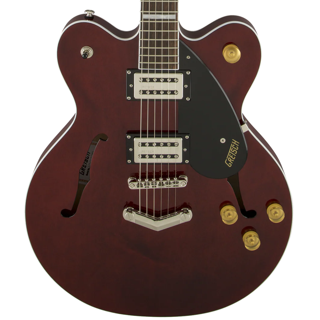 Gretsch G2622 Streamliner Center Block With V-Stop Tailpiece Broad'Tron Pickups Walnut Stain