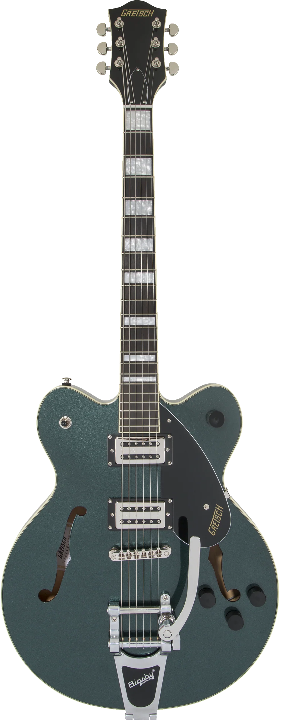 Gretsch G2622T Streamliner Center Block with Bigsby, Broad'Tron Pickups - Gunmetal - Image 2