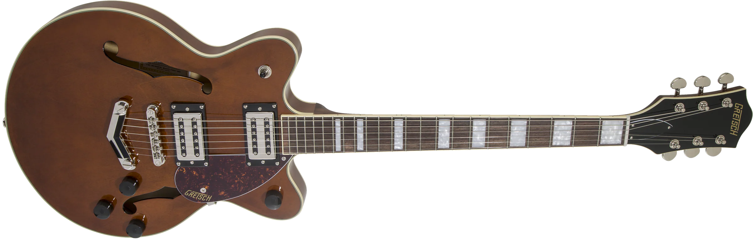 Gretsch G2655 Streamliner Center Block Jr. with V-Stoptail, Broad'Tron Pickups - Single Barrel Stain - Image 4