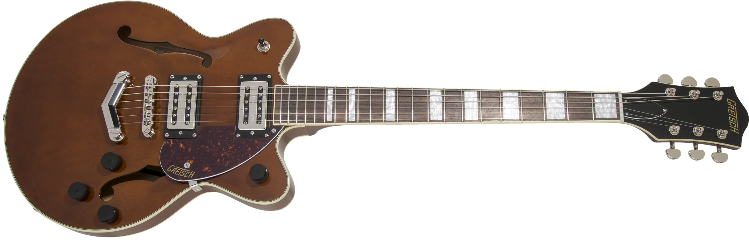 Gretsch G2655 Streamliner Center Block Jr. with V-Stoptail, Broad'Tron Pickups - Single Barrel Stain - Image 5