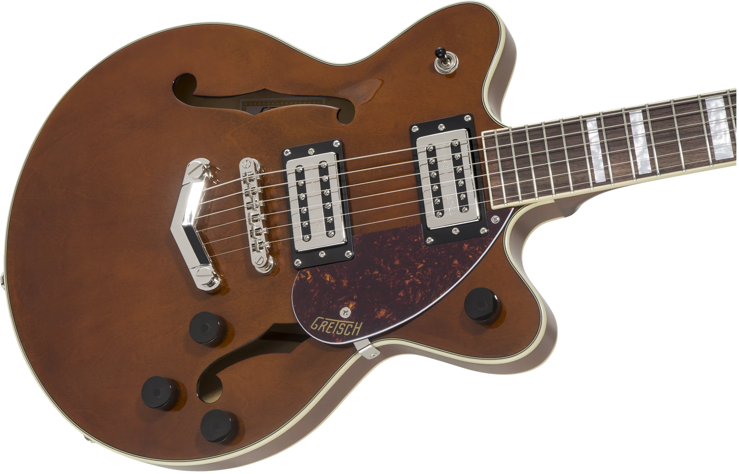 Gretsch G2655 Streamliner Center Block Jr. with V-Stoptail, Broad'Tron Pickups - Single Barrel Stain - Image 7