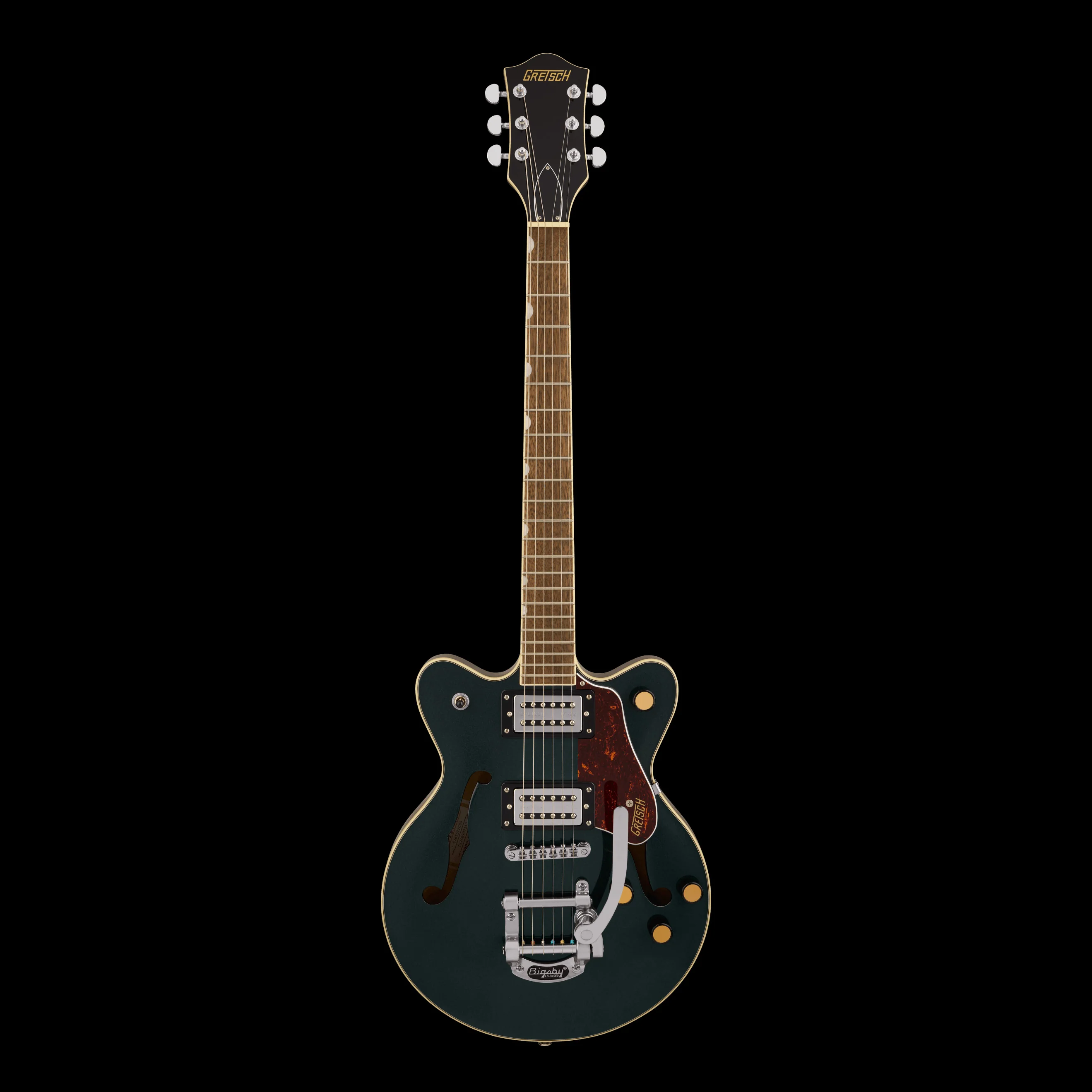 Gretsch G2655T Streamliner Center Block Jr. Double-Cut Cadillac Green Electric Guitar - Image 2